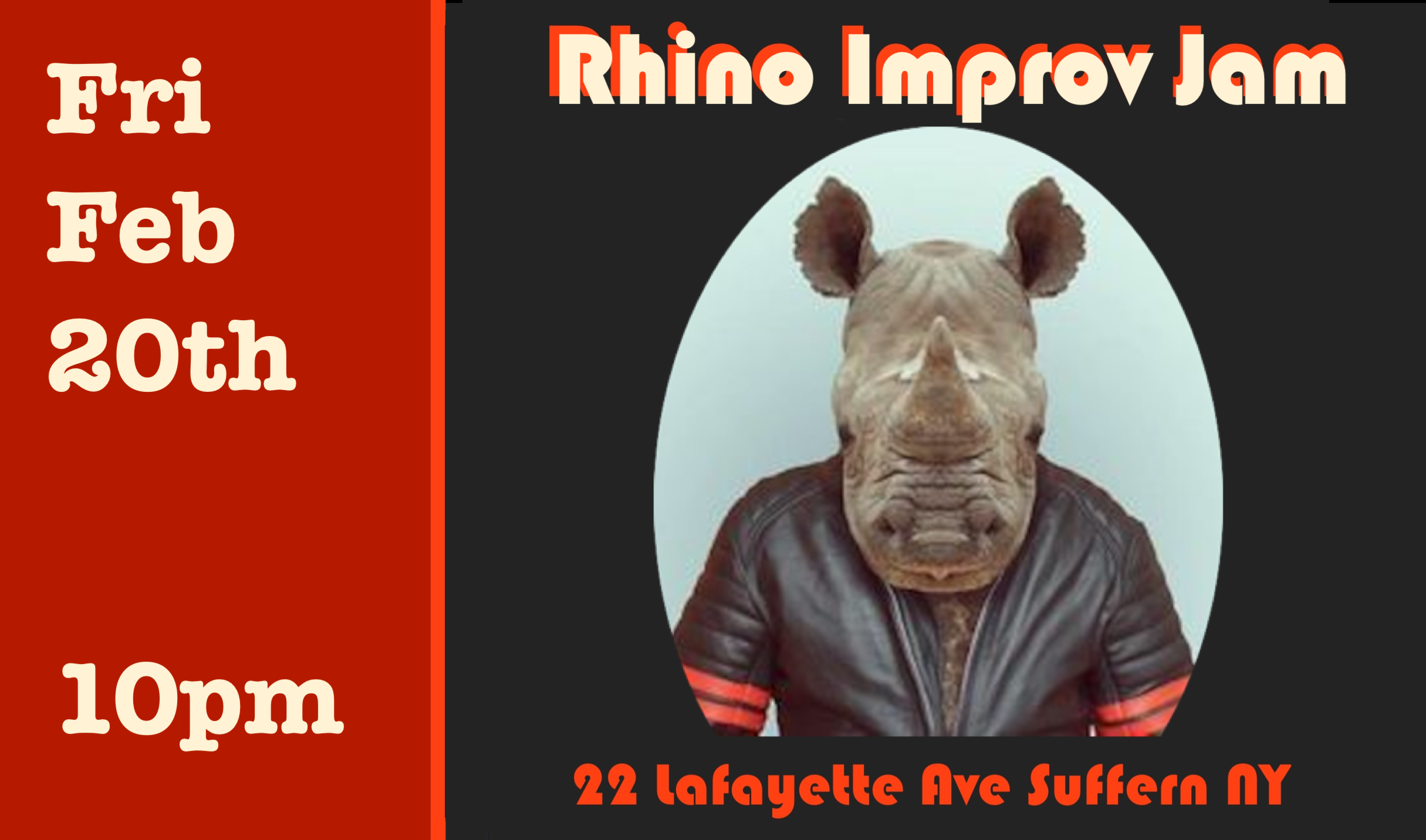 Fri Feb 20th Post-Show Improv Jam 10pm