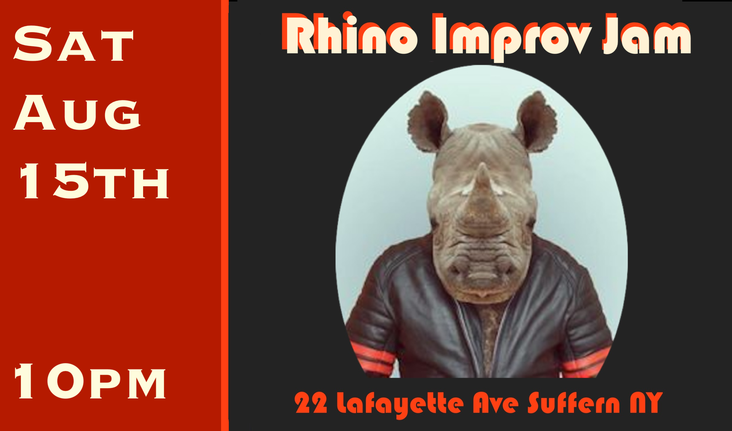 Sat Aug 15th After-Show Improv Jam 10pm
