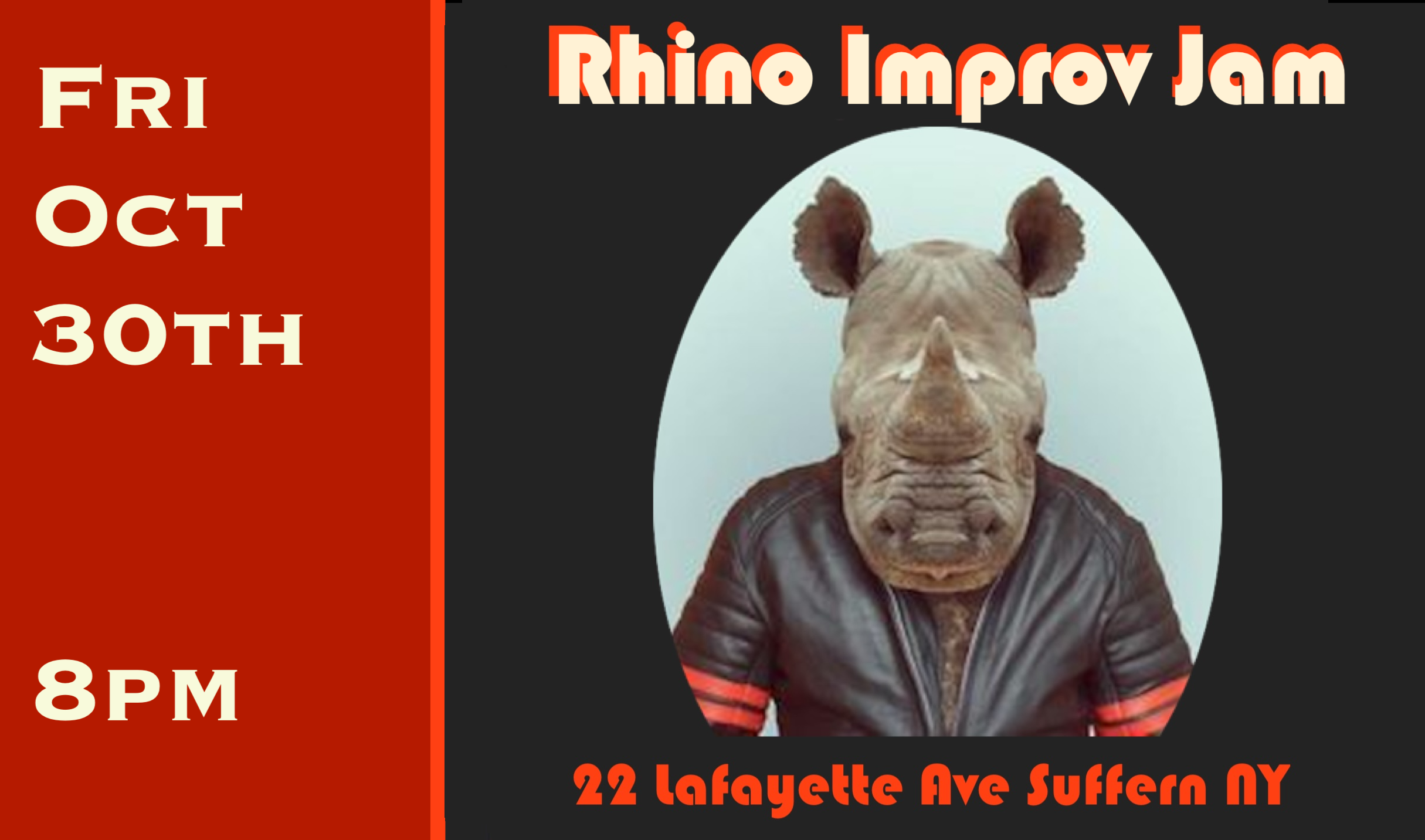 Fri Oct 30th Post-Show Improv Jam 10pm