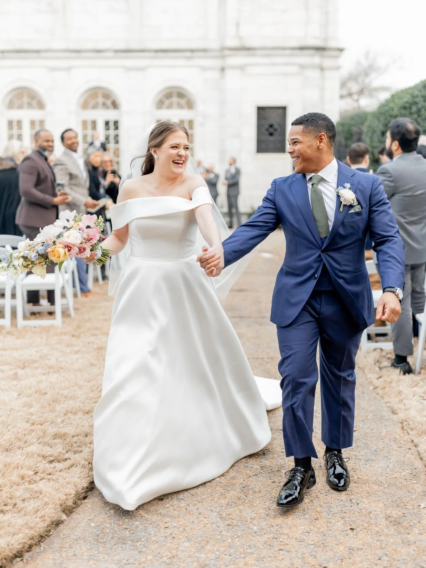 Sidney &amp; Stephen brought all of the just married energy as they recessed after their ceremony!
Are you anticipating a little aisle walk yourself in 2026?! If you&rsquo;re  looking for elegant imagery that&rsquo;s rooted in authenticity &amp; emot