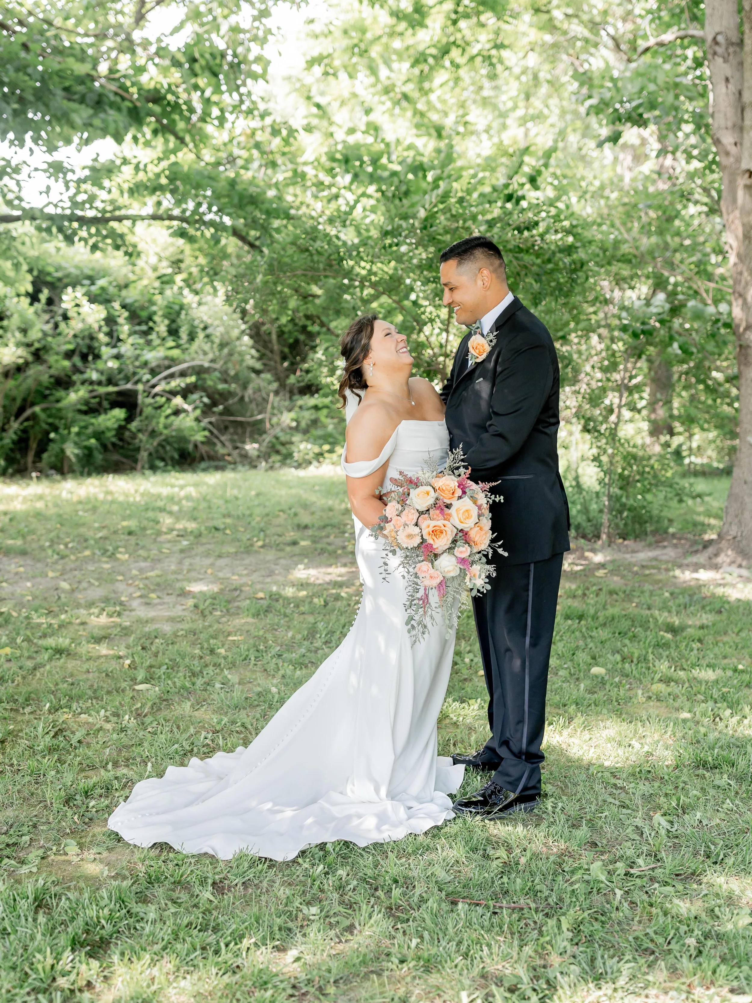 Introducing Mr &amp; Mrs Pierle!

They said &lsquo;I do&rsquo; in his parents back yard on a a beautiful Indiana day surrounded by close family &amp; friends!