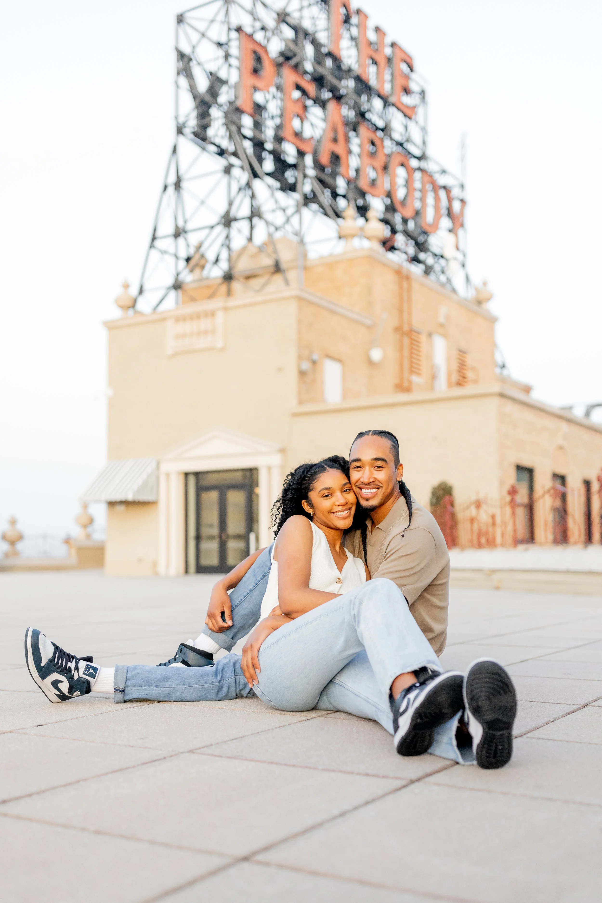 CooXooEii &amp; Ji’Anne | Downtown Memphis Engagement Session