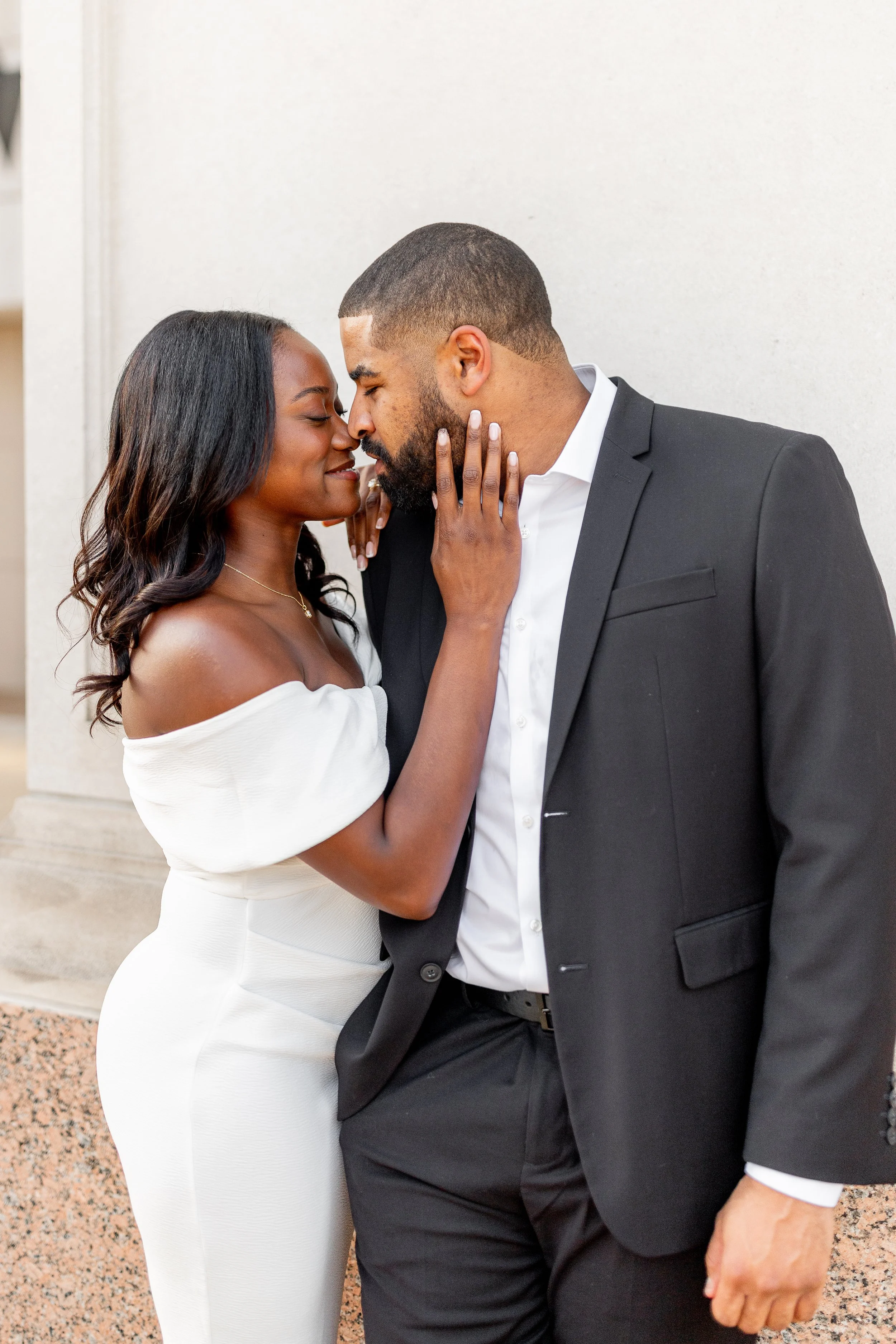 Carleton &amp; Destiny | Wolf River Greenway Engagement Session in Memphis, TN
