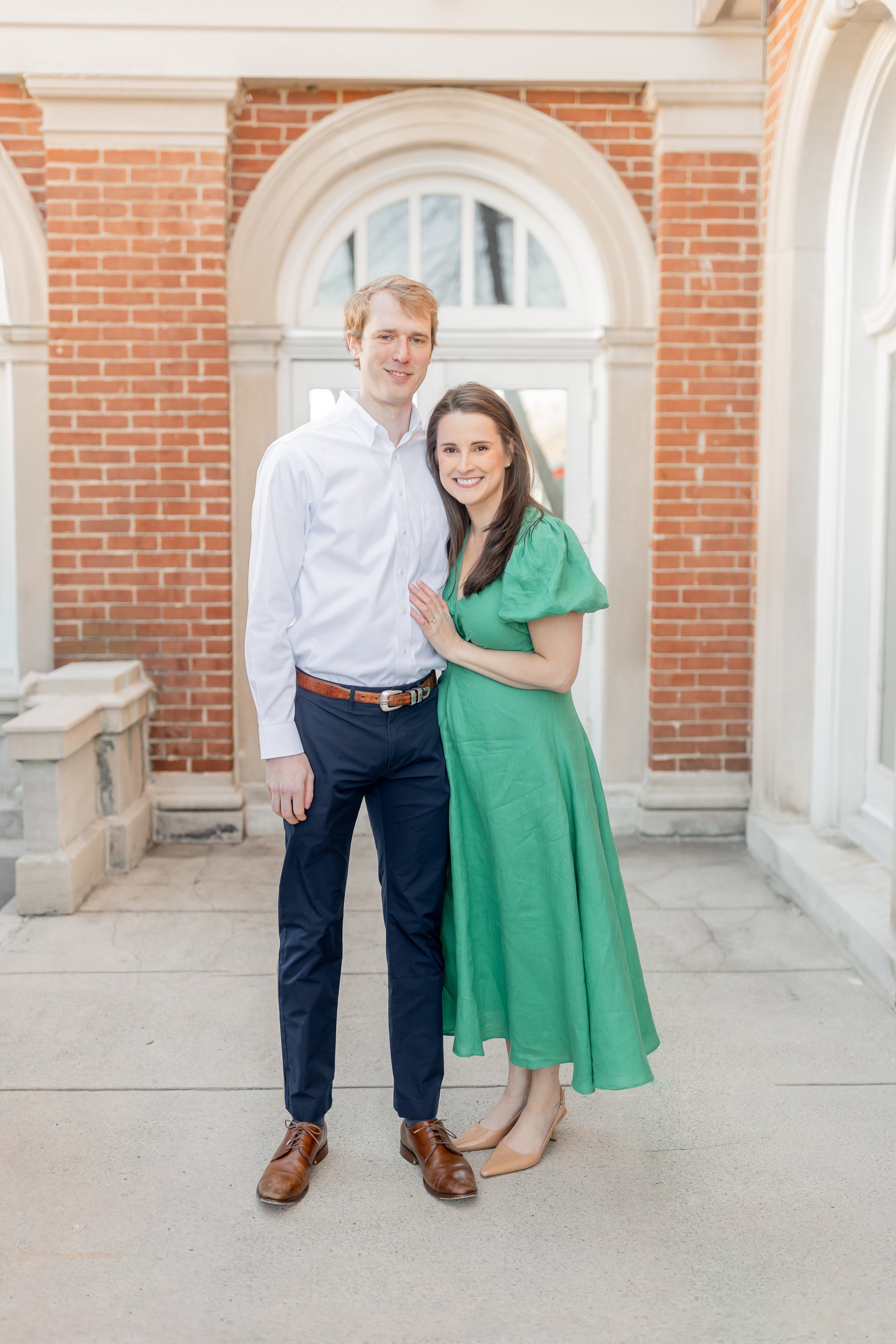 Caroline and Matt | A Sunday Afternoon Engagement Session in Memphis, TN