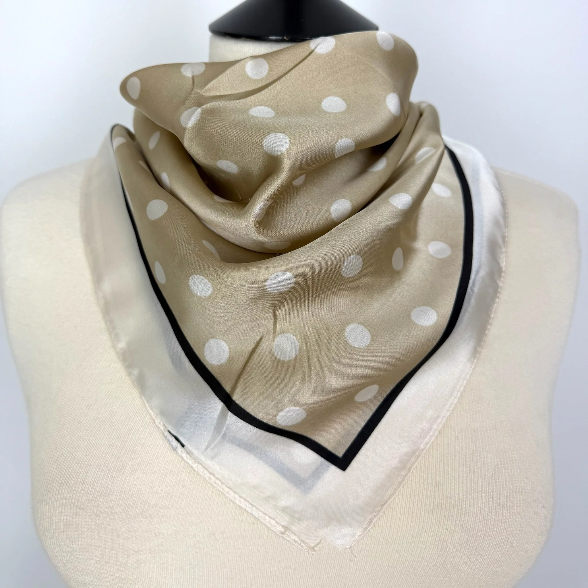 NECKERCHIEF Silk Square Scarf