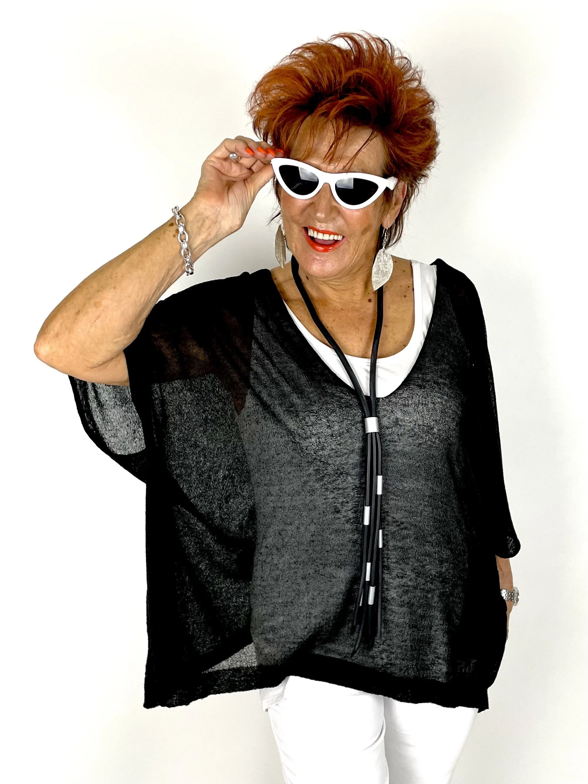 MIRANDA Fine Knit Top