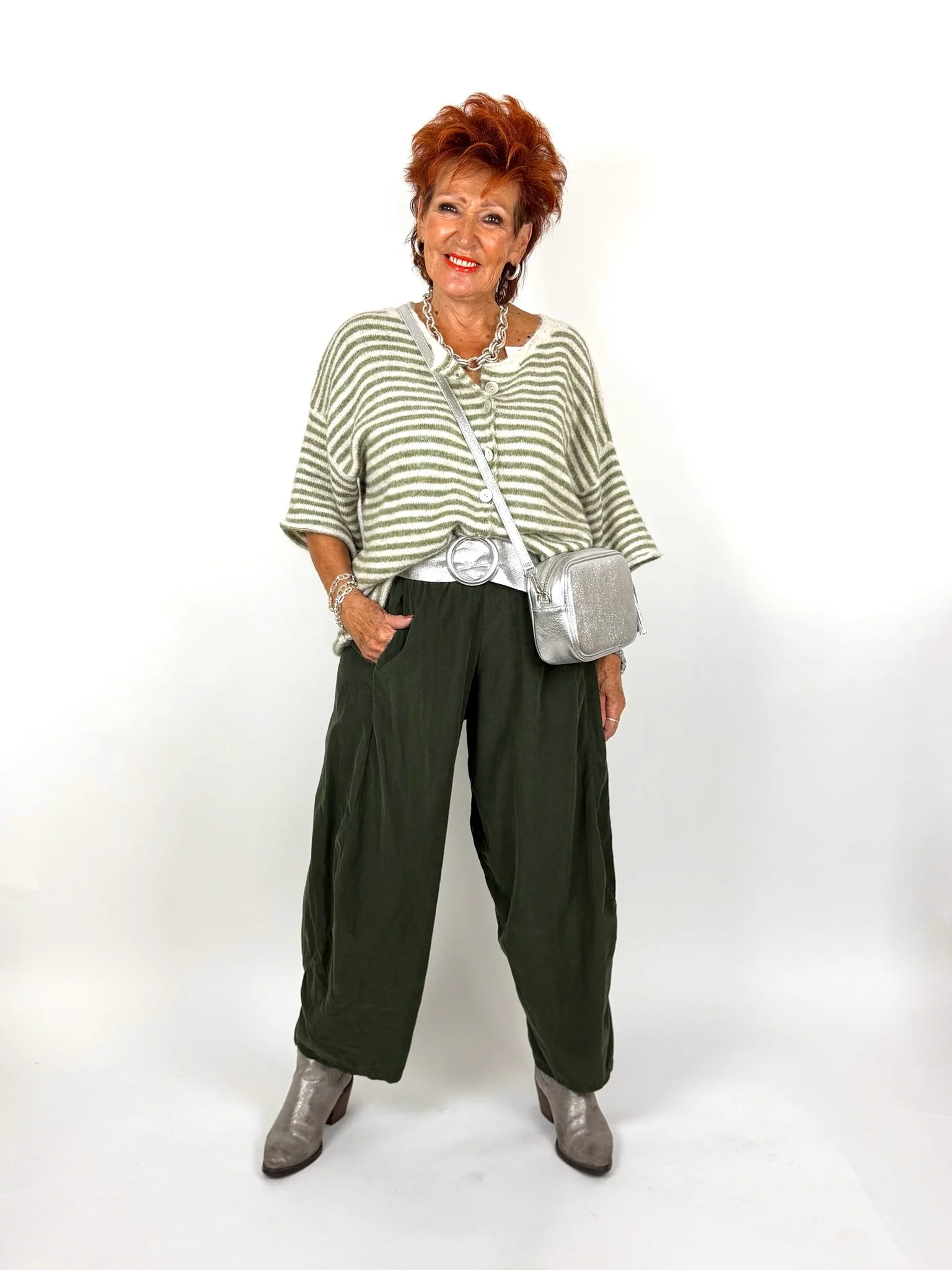 RILEY Needle Chord Balloon Pants