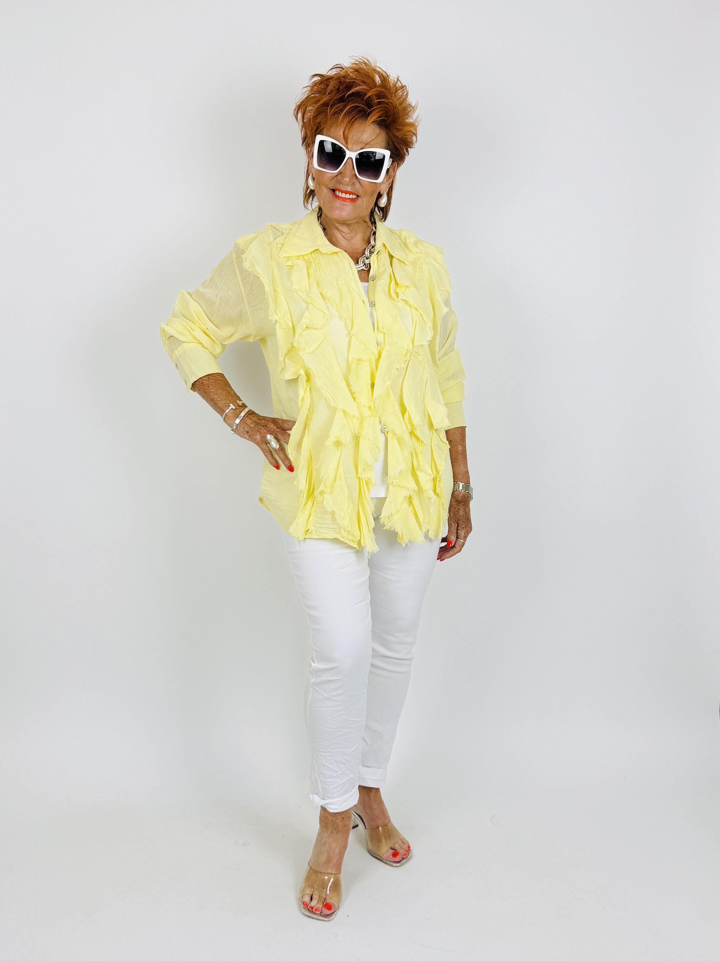 ADELE Frill Blouse