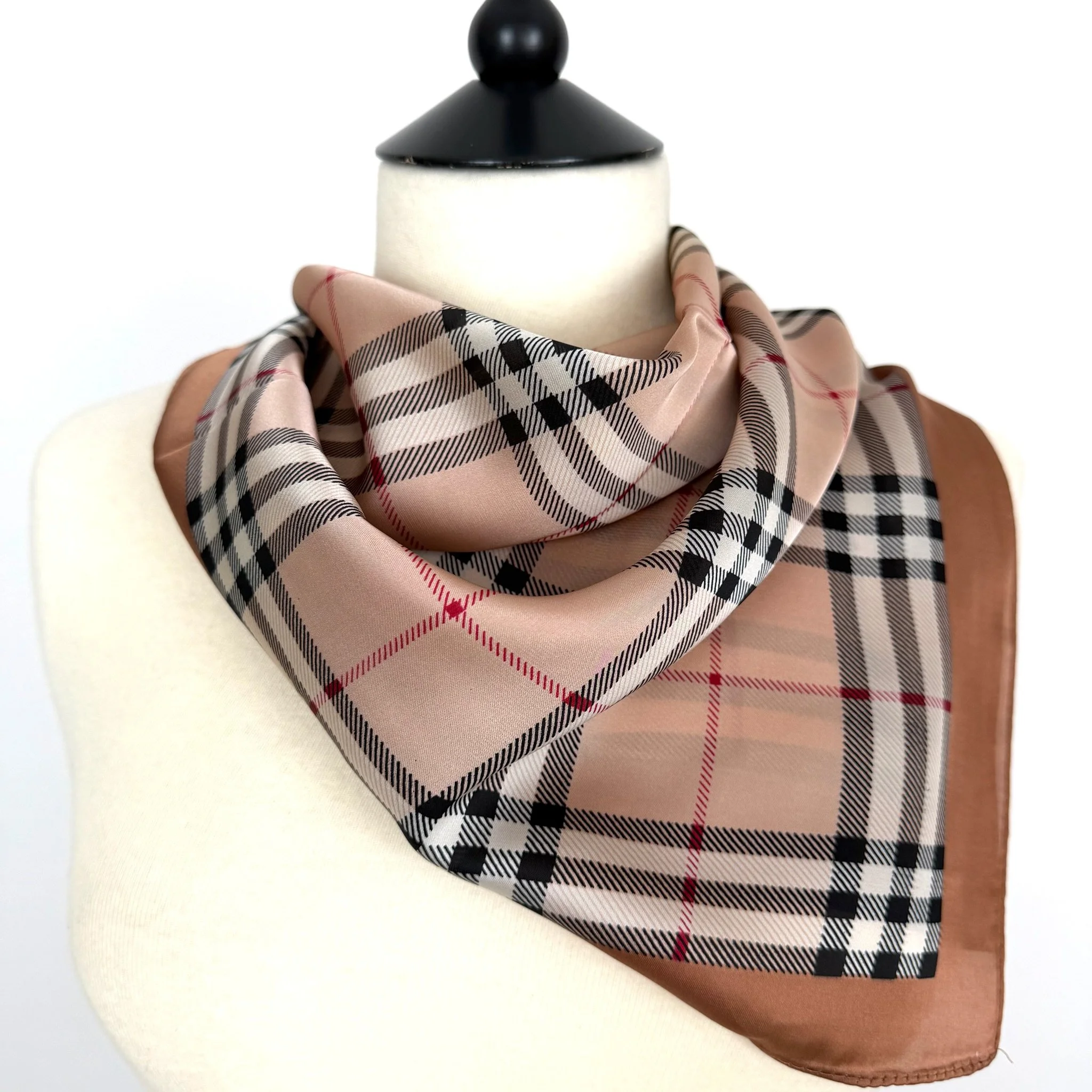NECKERCHIEF Silk Square Scarf Burberry