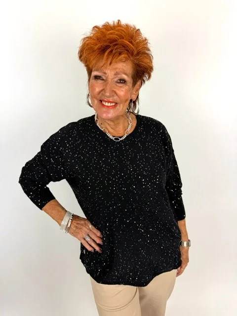 BELLA 'Malissa J' Sparkle Knit