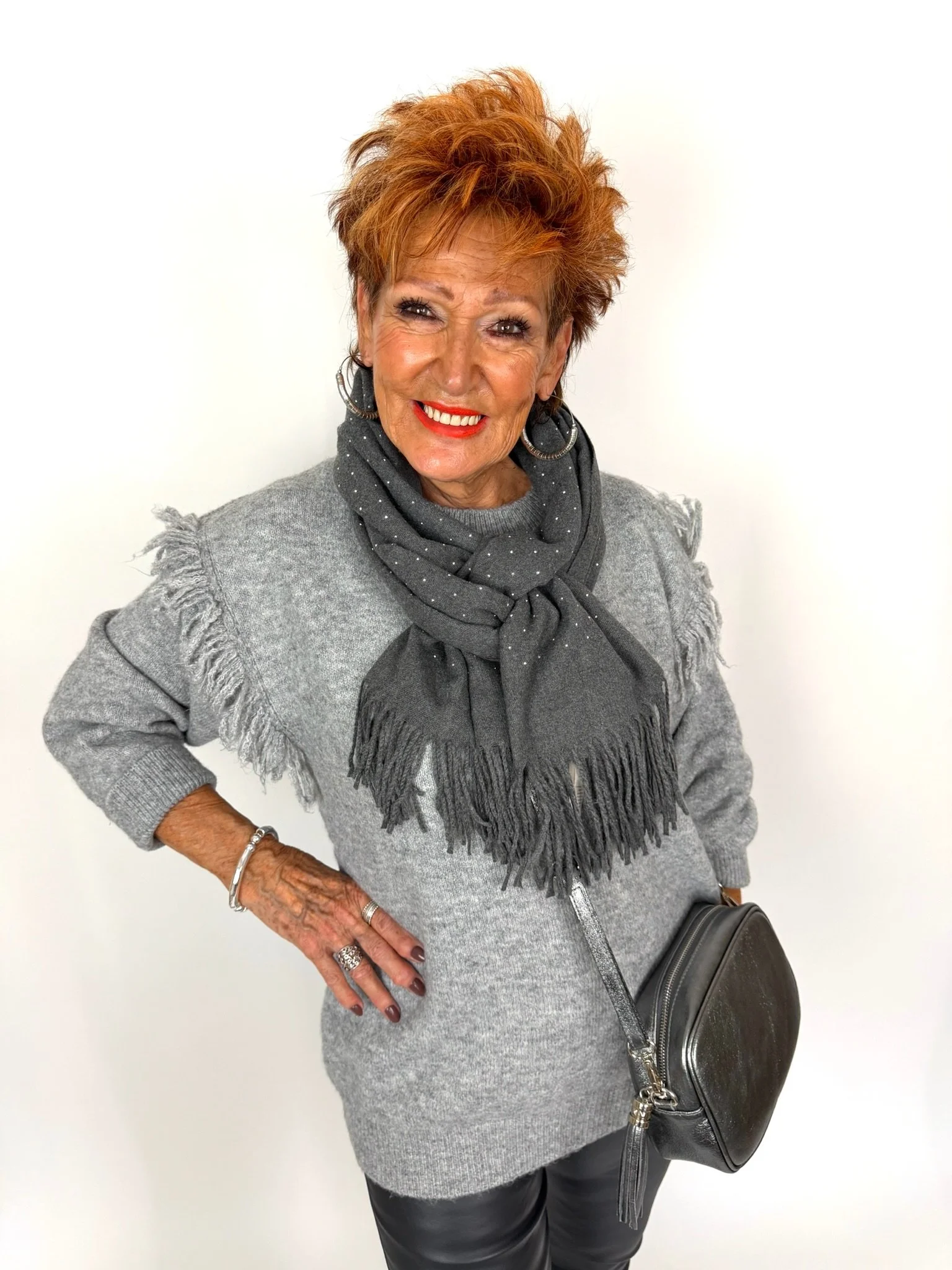 GRETAL Shaggy Knit