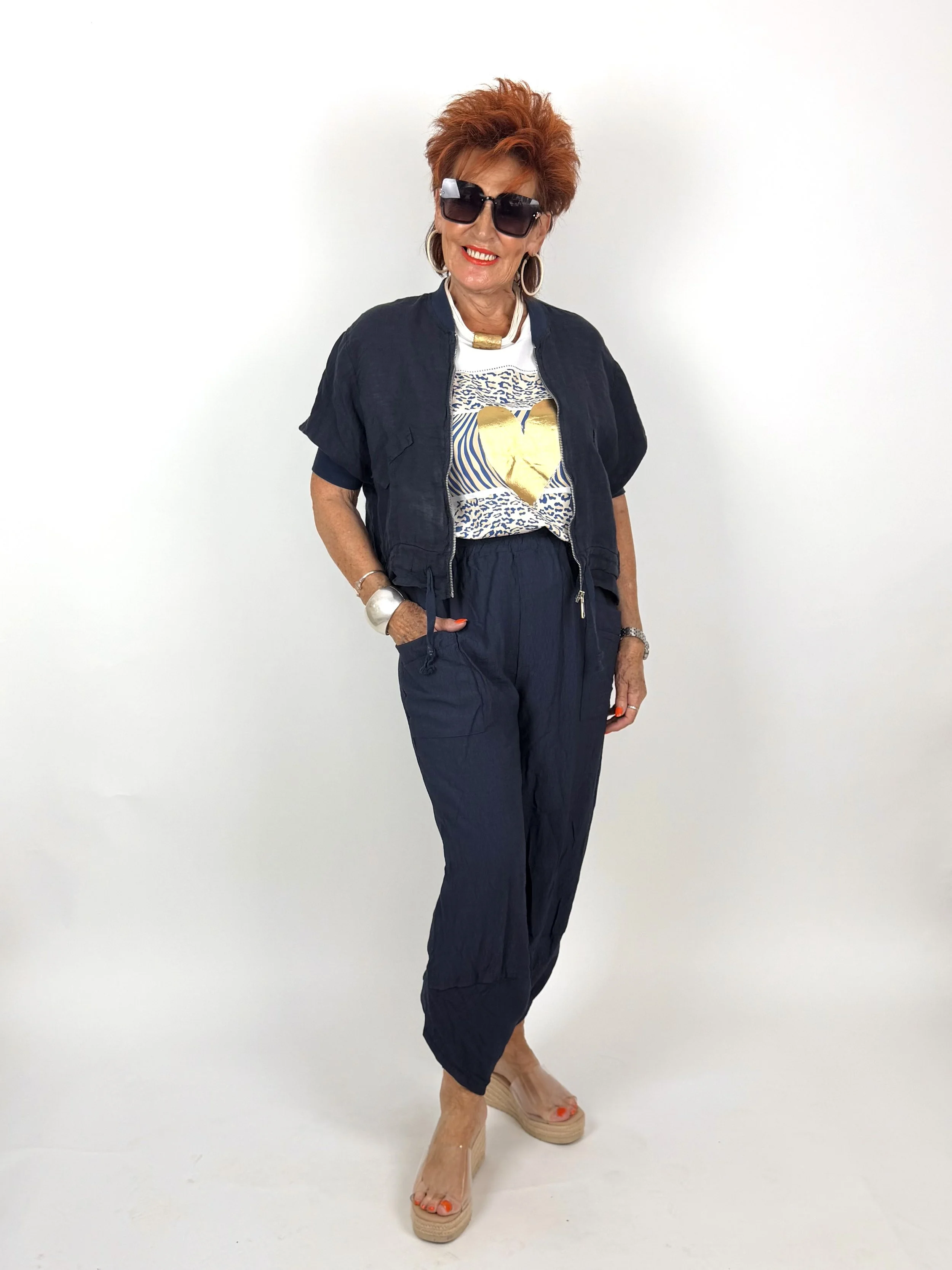 ISLA Stretch Waist Balloon Pants