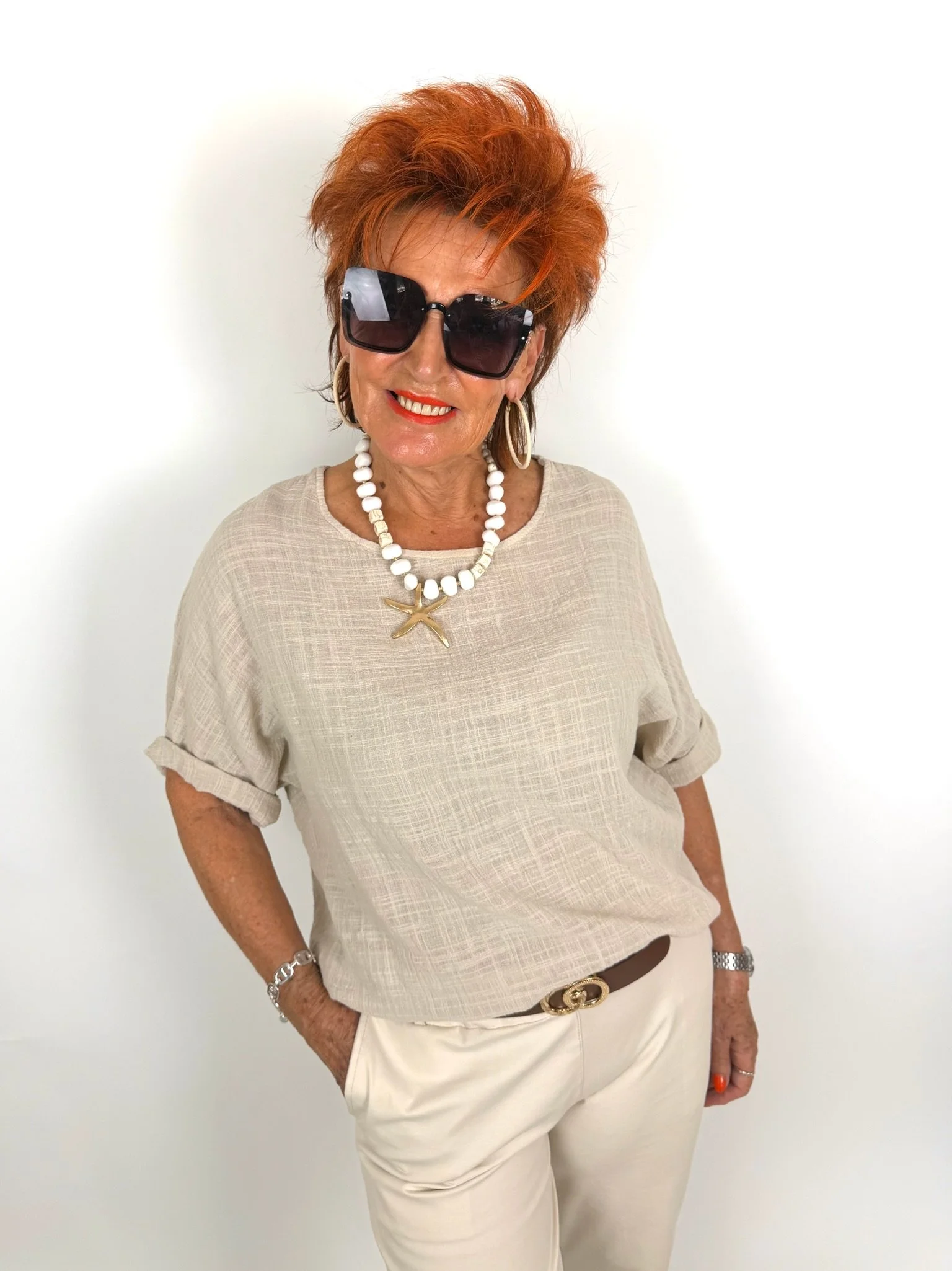 ROSIE Basic Cotton Top