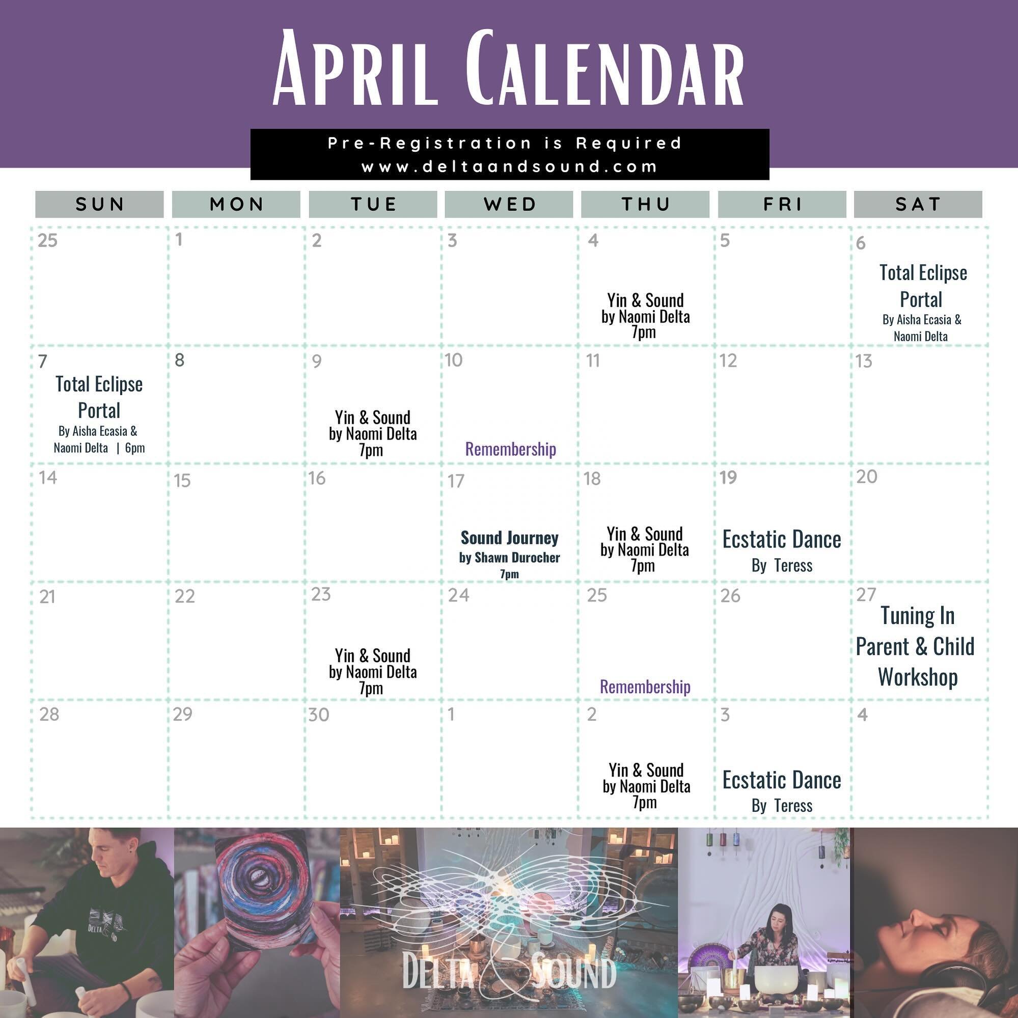 April 

@_newearthhealingcenter_ 
@wild.and.grateful