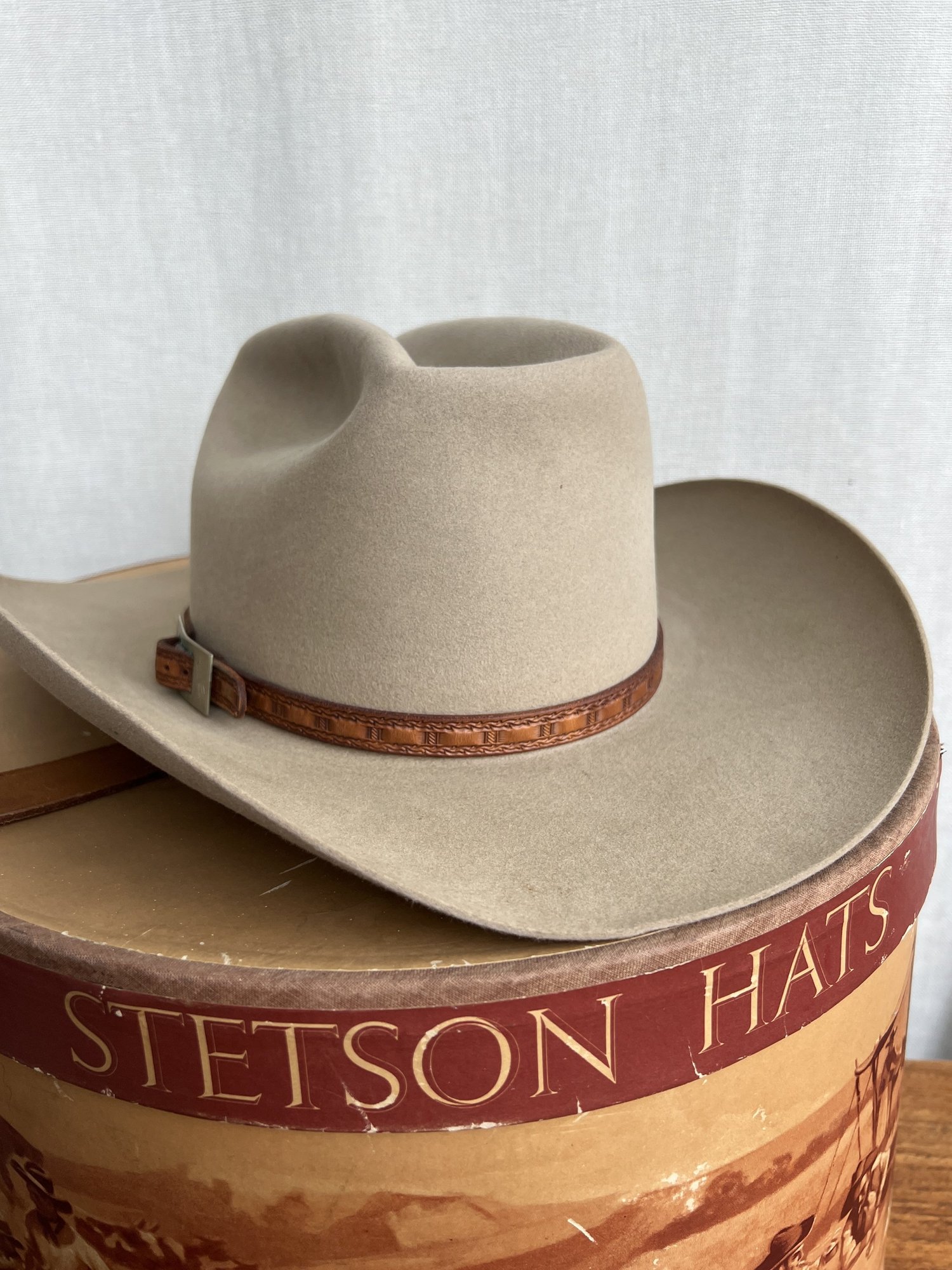 Ronald Reagan's Stetson Cowboy Hat — Buffalo Antiques Texas