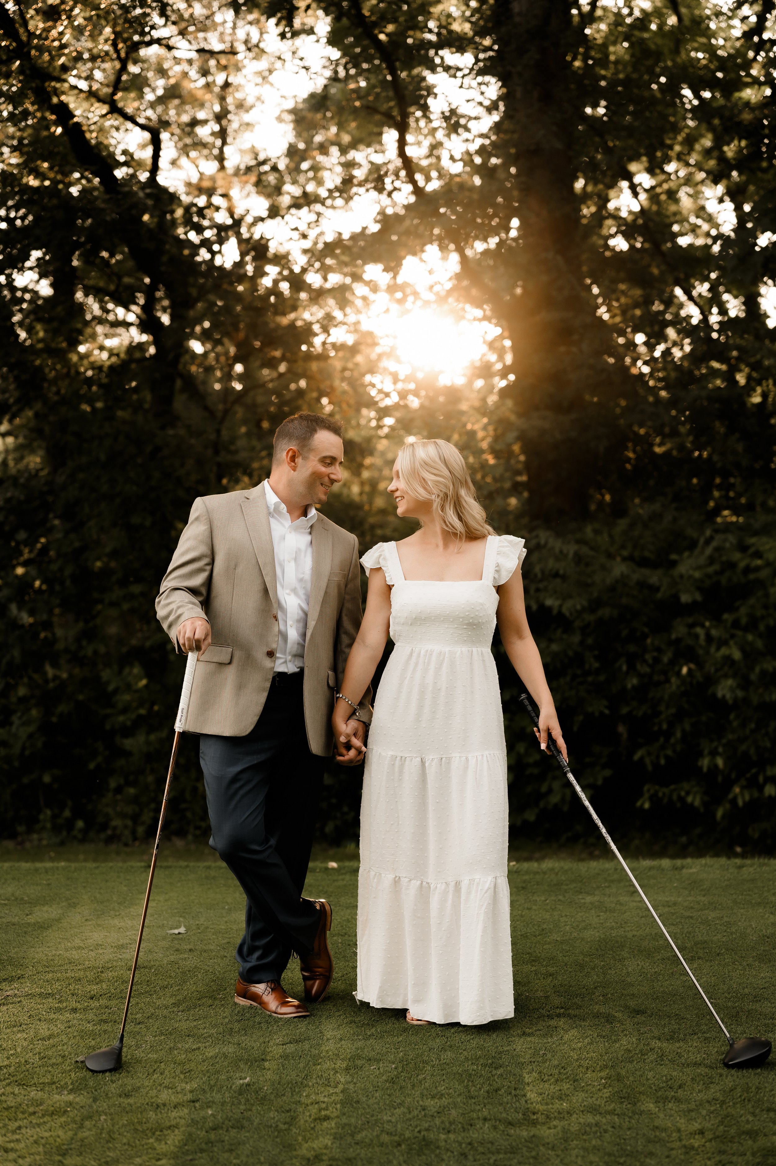 pittsburgh country club golf style engagement photo shoot-5.jpg
