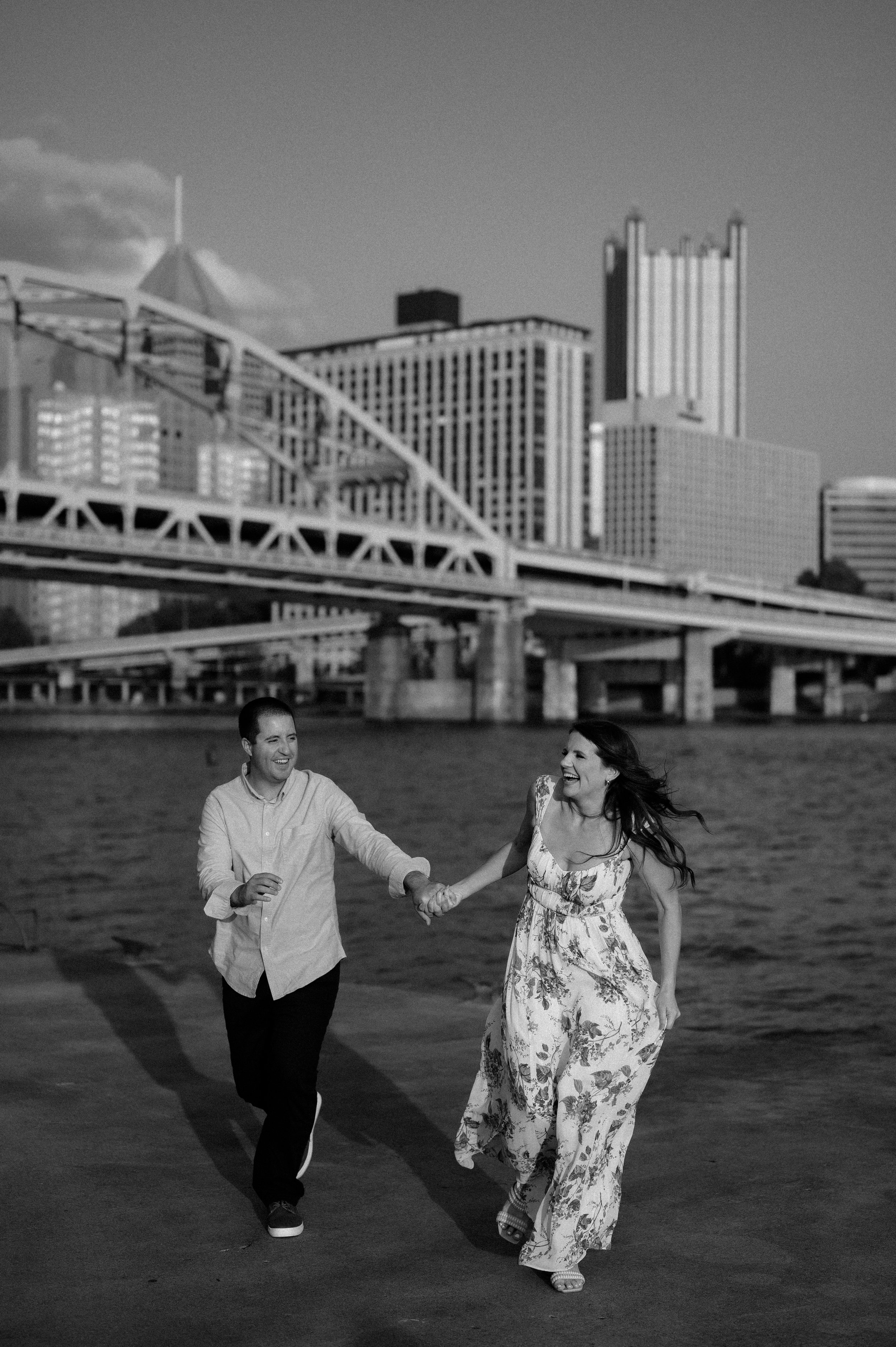 pittsburgh romantic boat down the river t engagement session art.jpg