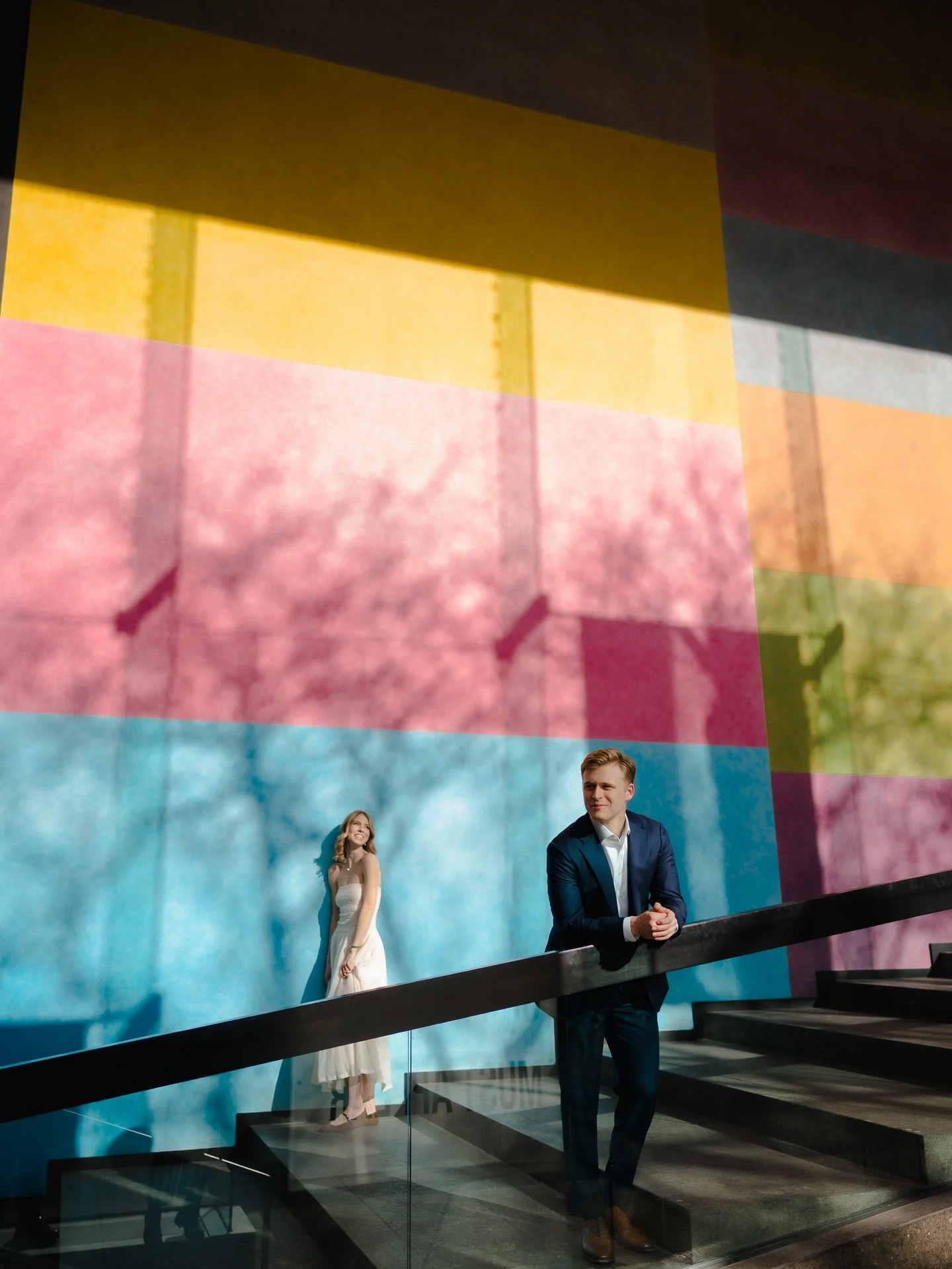 We had the chance to photograph Alex and Jake&rsquo;s engagement session at the Carnegie Museum and honestly it felt like they belonged there. Like they were part of the exhibit. The way they moved together, the way they looked at each other, it all 