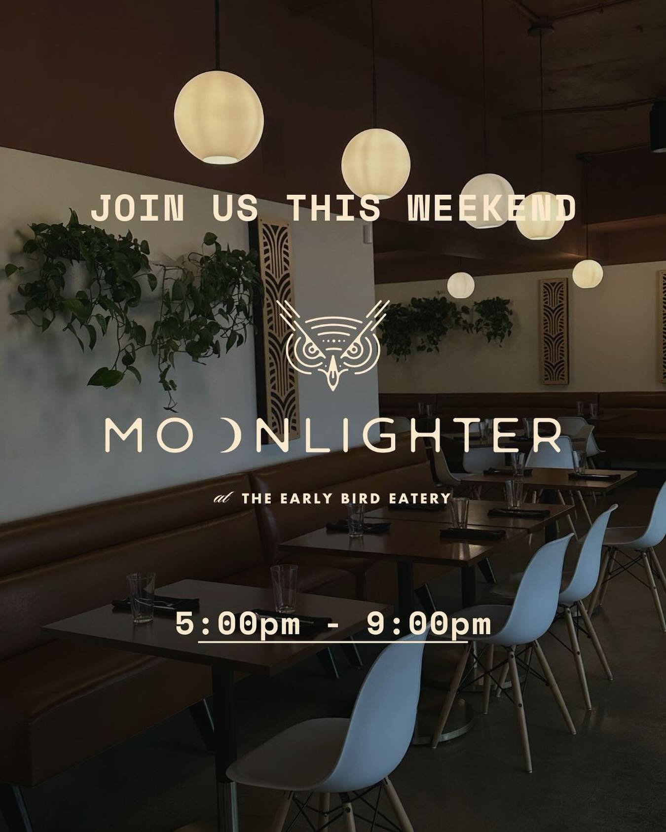 Make your reservation now! We will see you this weekend. 

#weekenddinnerspot #nightmoves #moonlighter #goodfood #greatdrinks #dtsouthbend