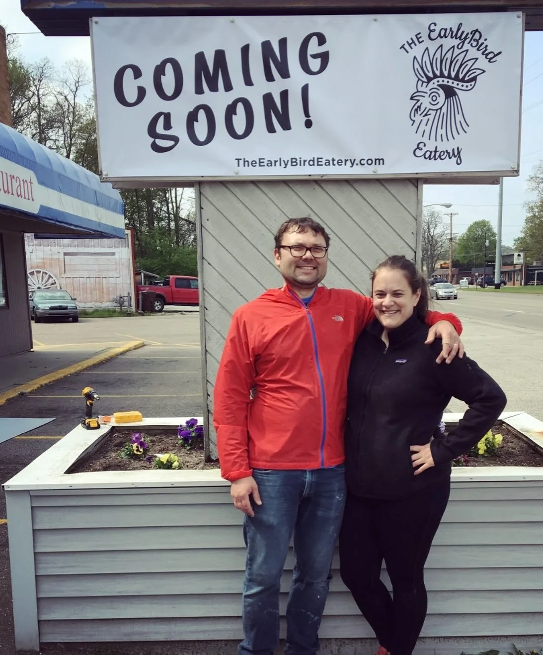 8 years ago we were just two young(er) kids with a dream. Thanks to everyone who has supported us on this wild ride; we couldn&rsquo;t have done it without you! 

#8years #birdstheword #theearlybirdeatery
