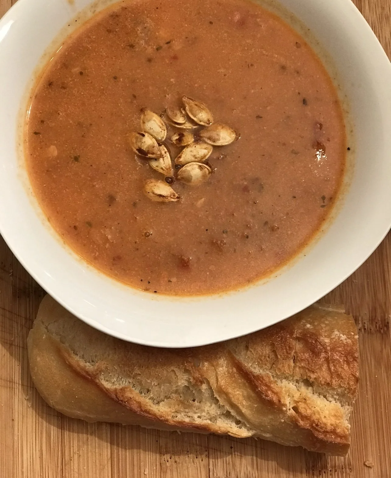 Pumpkin Al pastor Soup