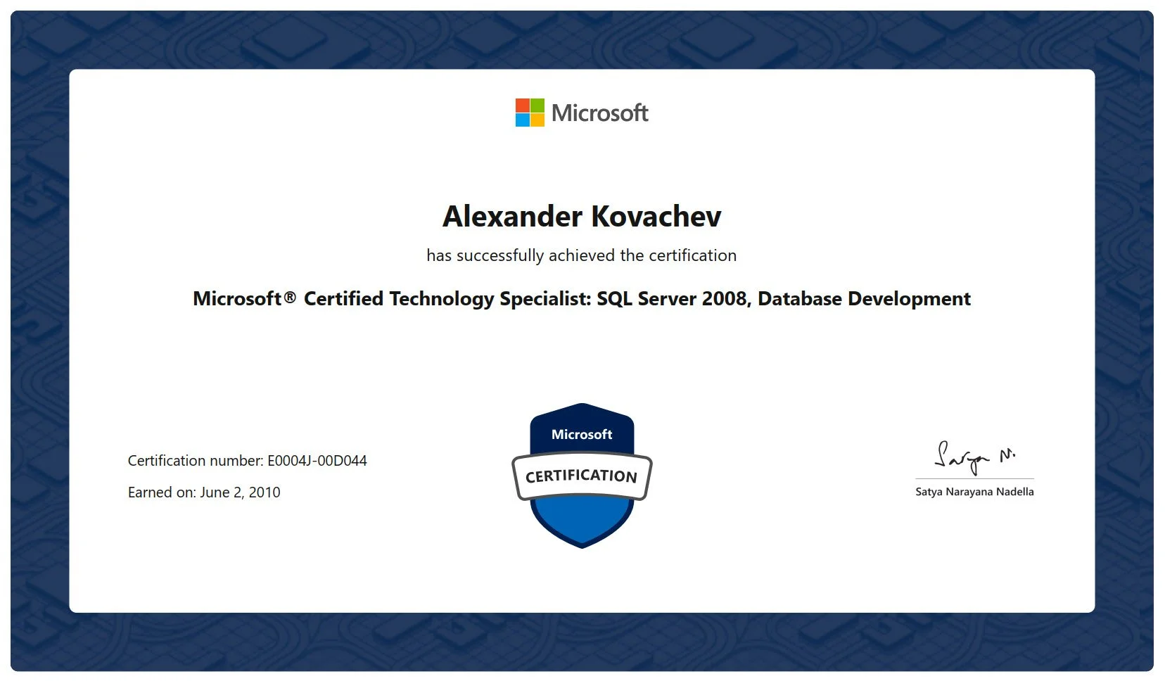 MCTS SQL Server 2008, Database Development.jpg