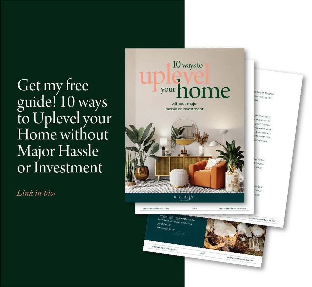 This season, I&rsquo;m giving the gift of really good advice. ✨
Think easy upgrades, instant feel-good shifts, and simple swaps that change everything.

My free guide &ldquo;10 Ways to Uplevel Your Home Without Major Investment or Hassle&rdquo; is yo
