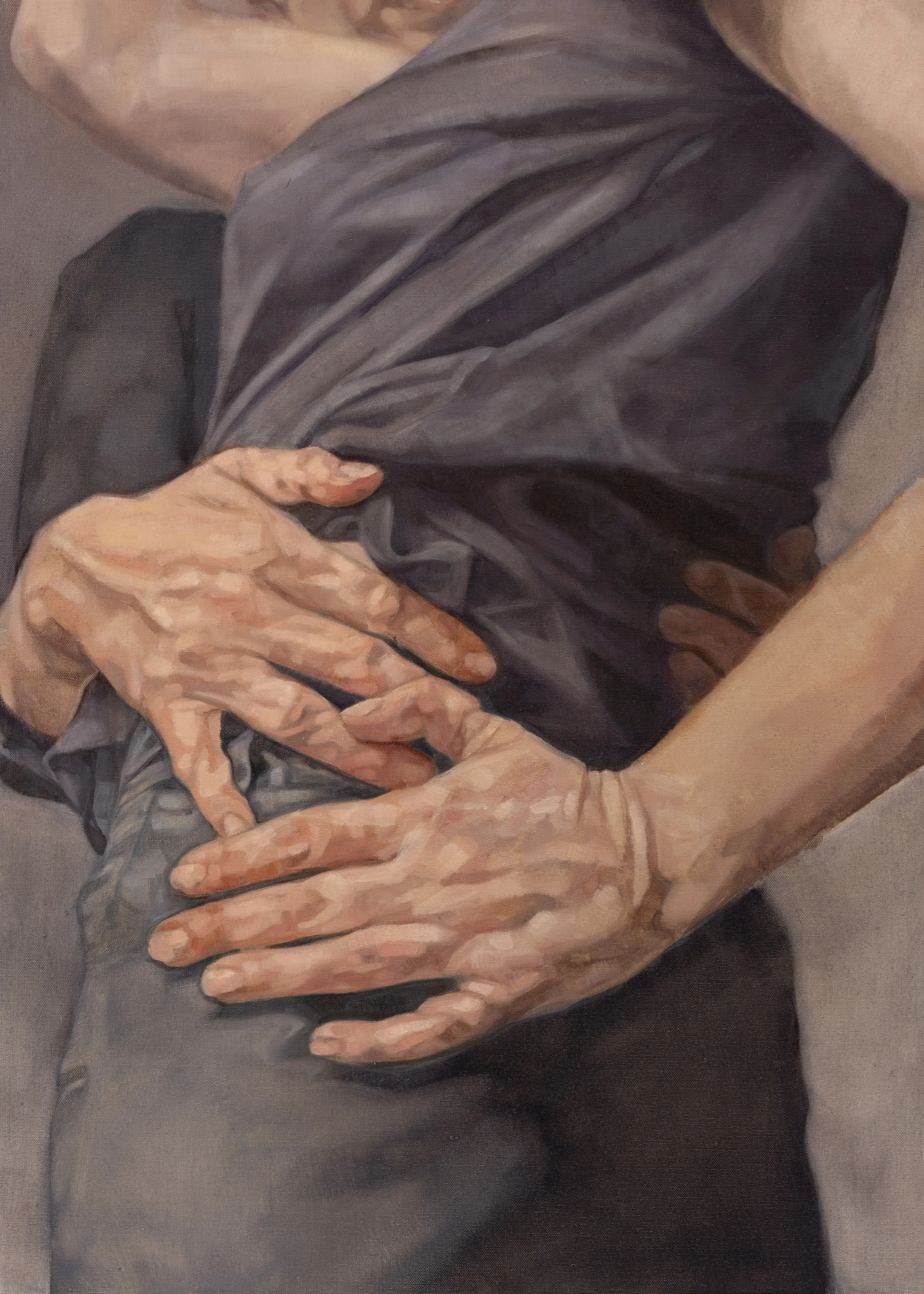 Stay Theatre 2026 Oil on Linen 70x50cm Clare Thackway