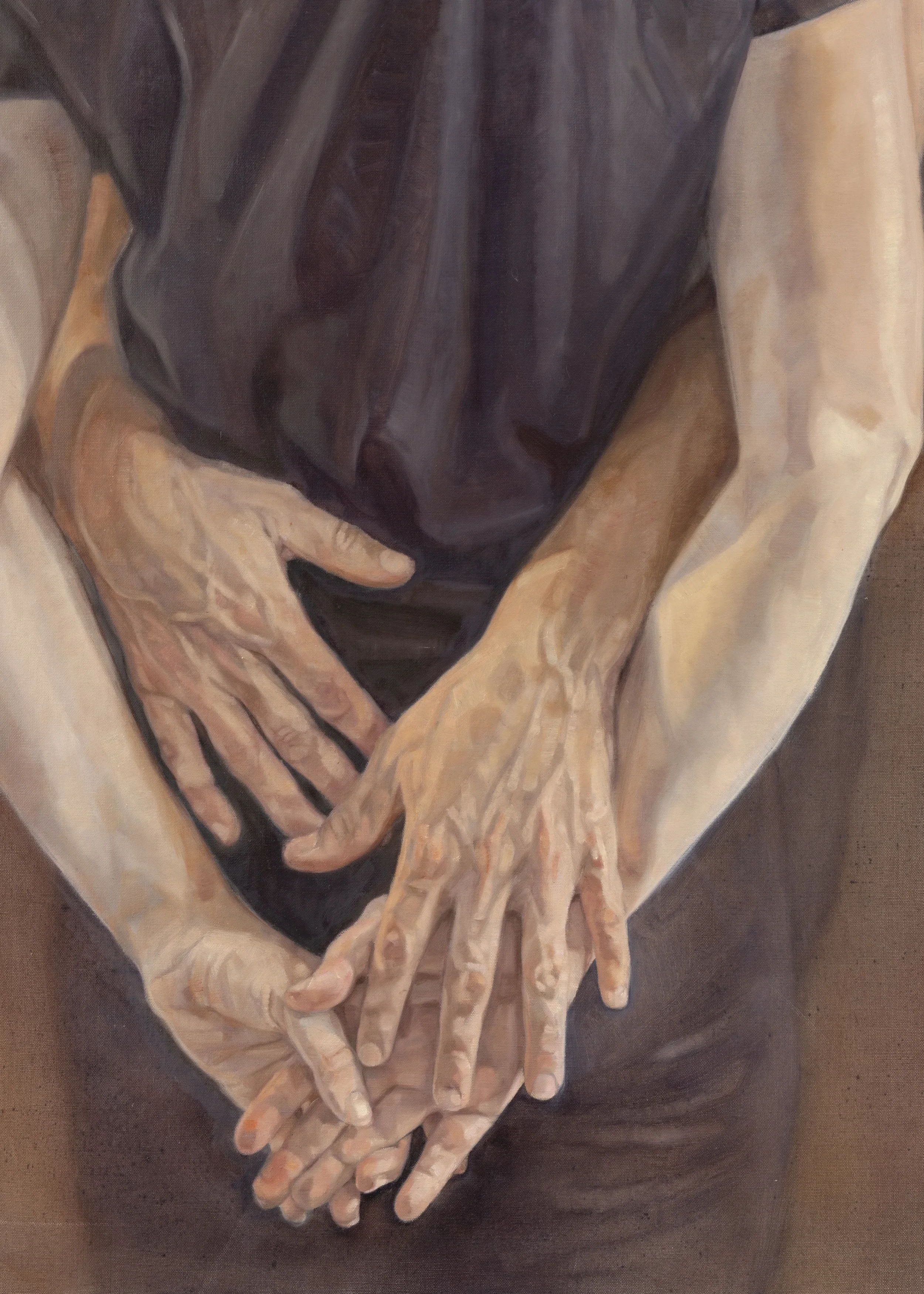Stay Reasons I Hold On 2026 Oil on Linen 70x50cm Clare Thackway