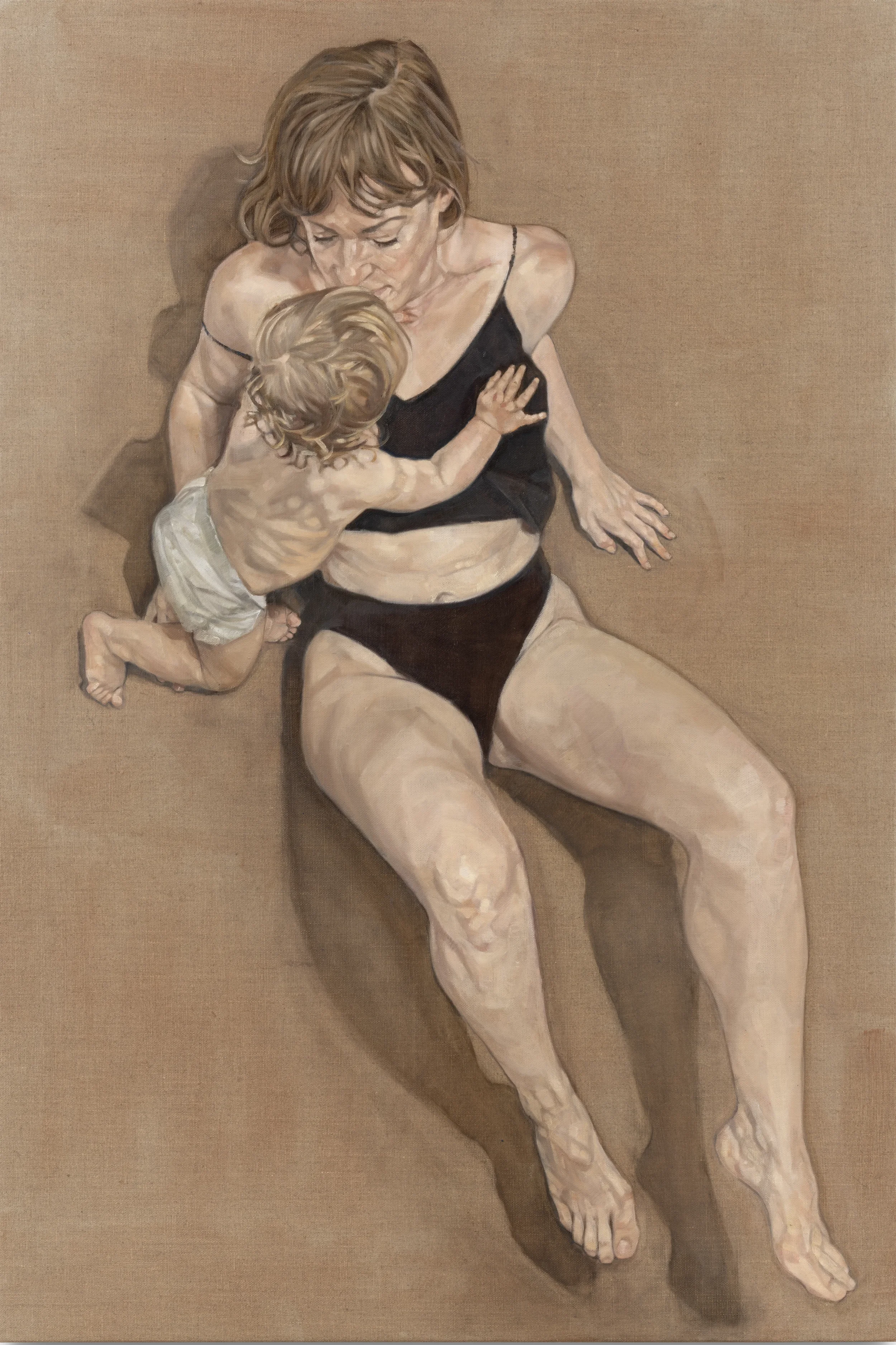 The Many Within Her II Giddy II 2026 Oil on Linen 120x80cm Clare Thackway