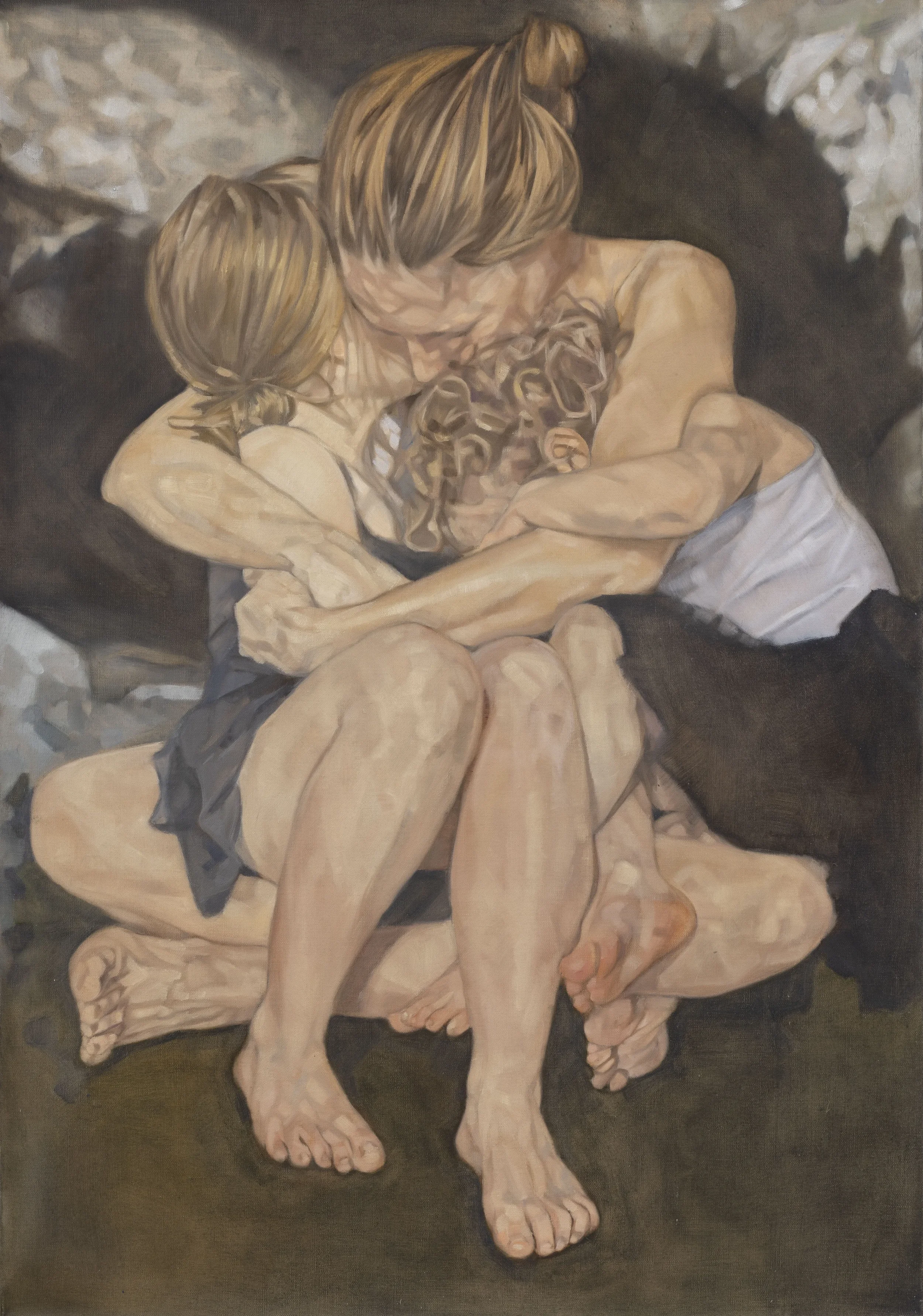 Wade Protection 2026 Oil on Linen 100x70cm Clare Thackway