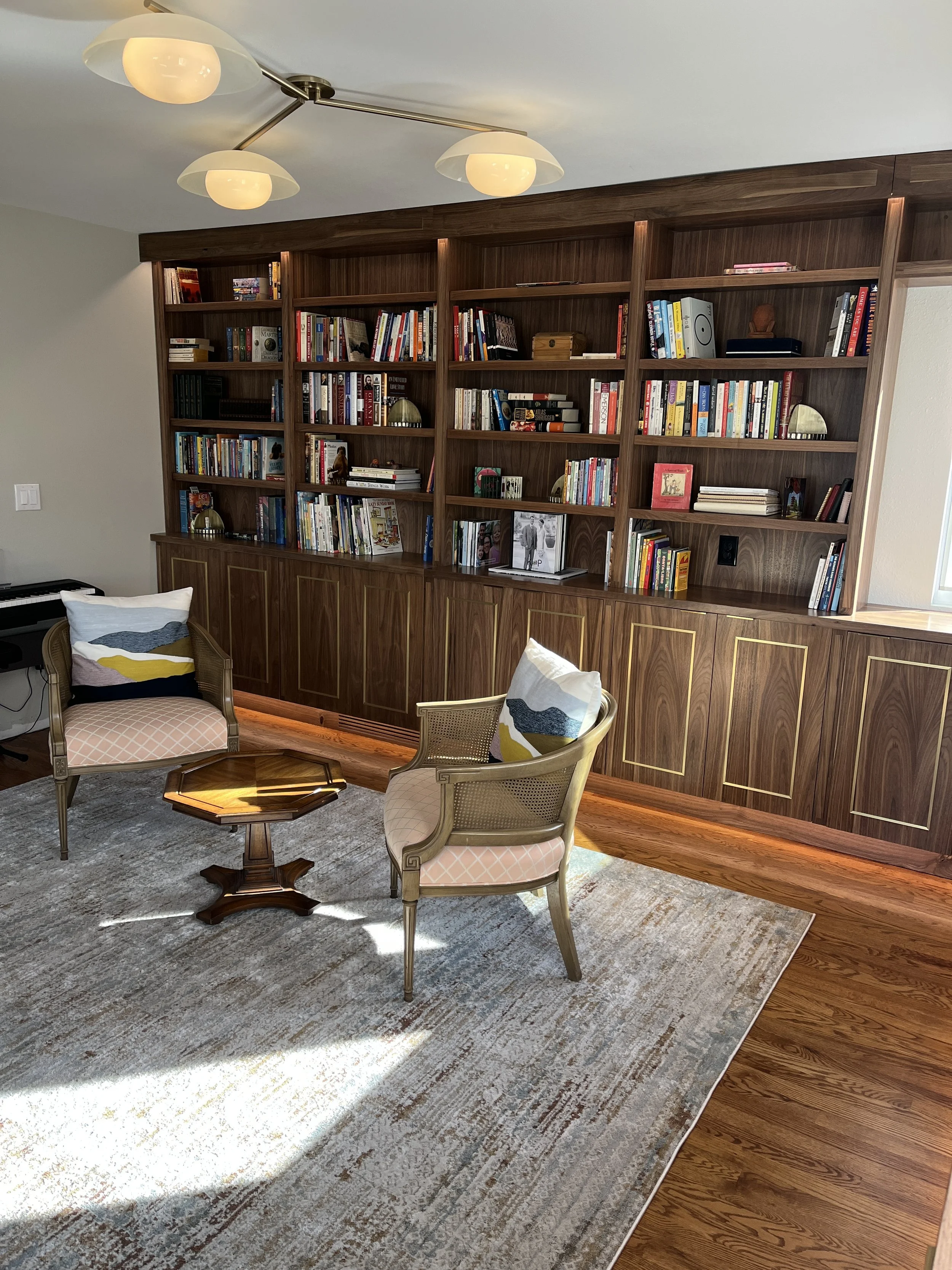 Custom library Colorado furniture