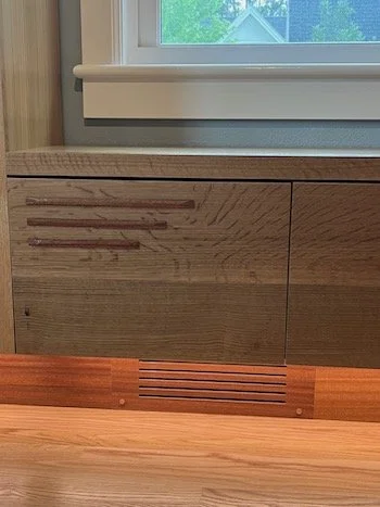 Home library custom drawer front