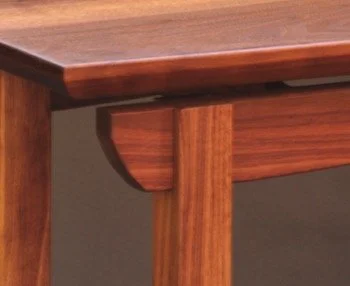 Hand made walnut table in Colorado