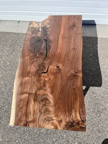 Live Edge Walnut Coffee Table