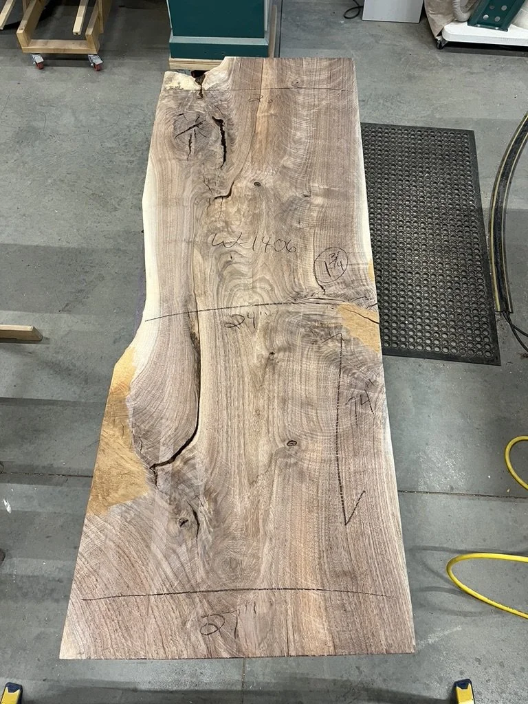 Live Edge Walnut Coffee Table