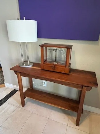 Colorado Console Table | Jeweler's Scale