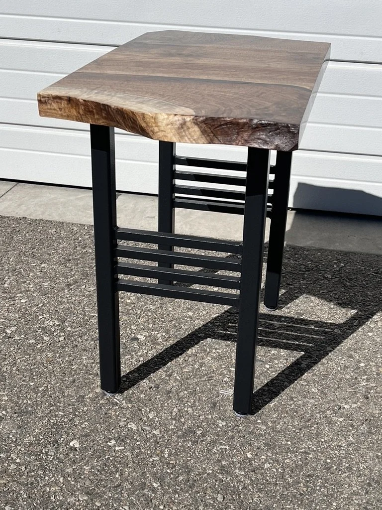 Hand made steel table base | Colorado custom furniture