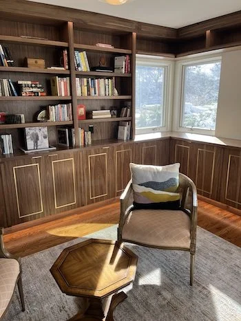 Custom home library