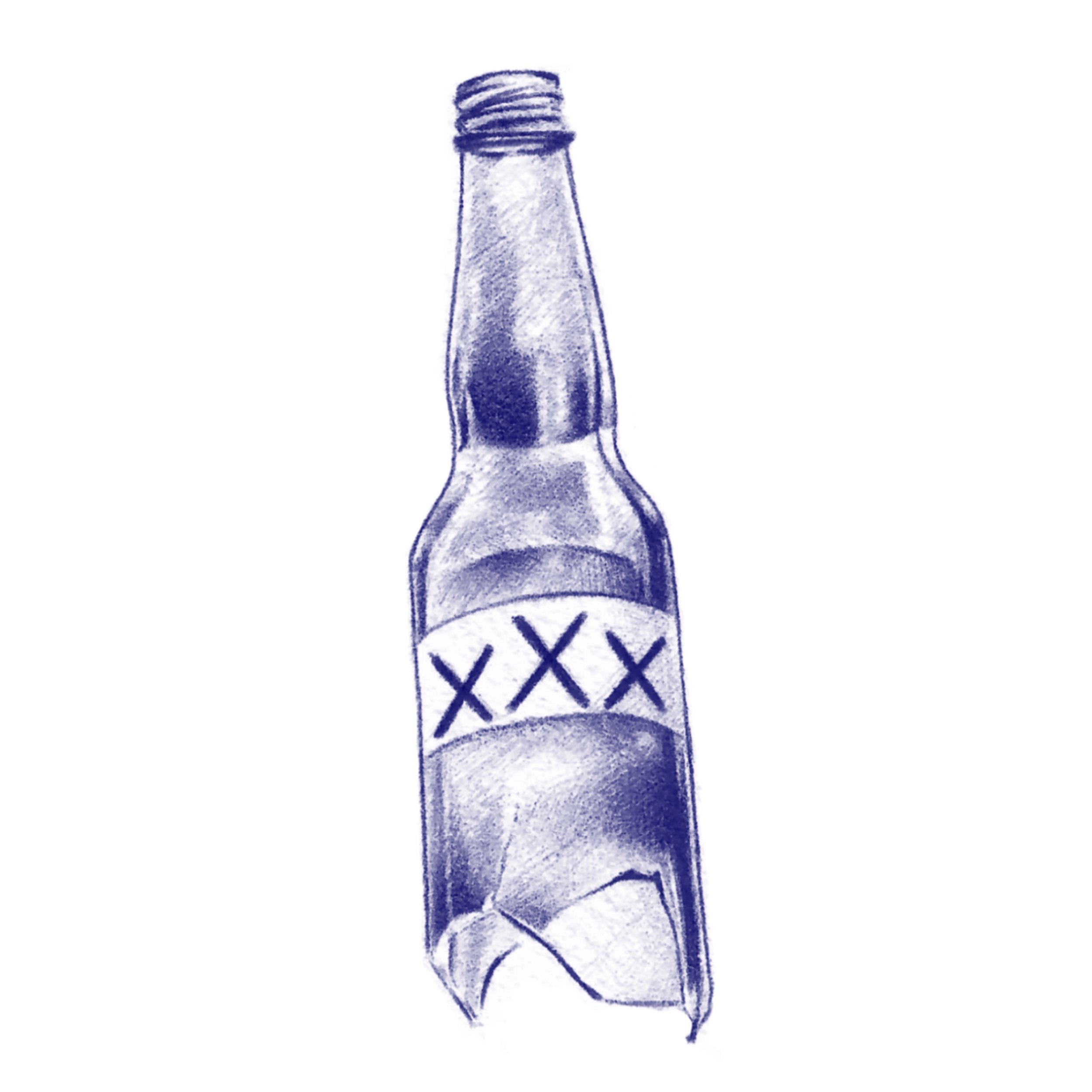 Broken Bottle; Repeatable: $250