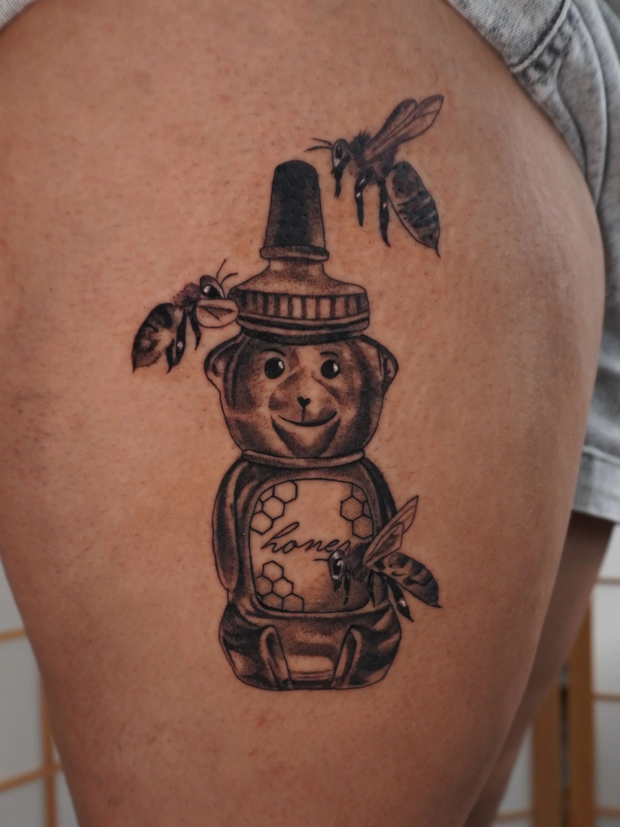 Black and Gray flash tattoo South Philadelphia