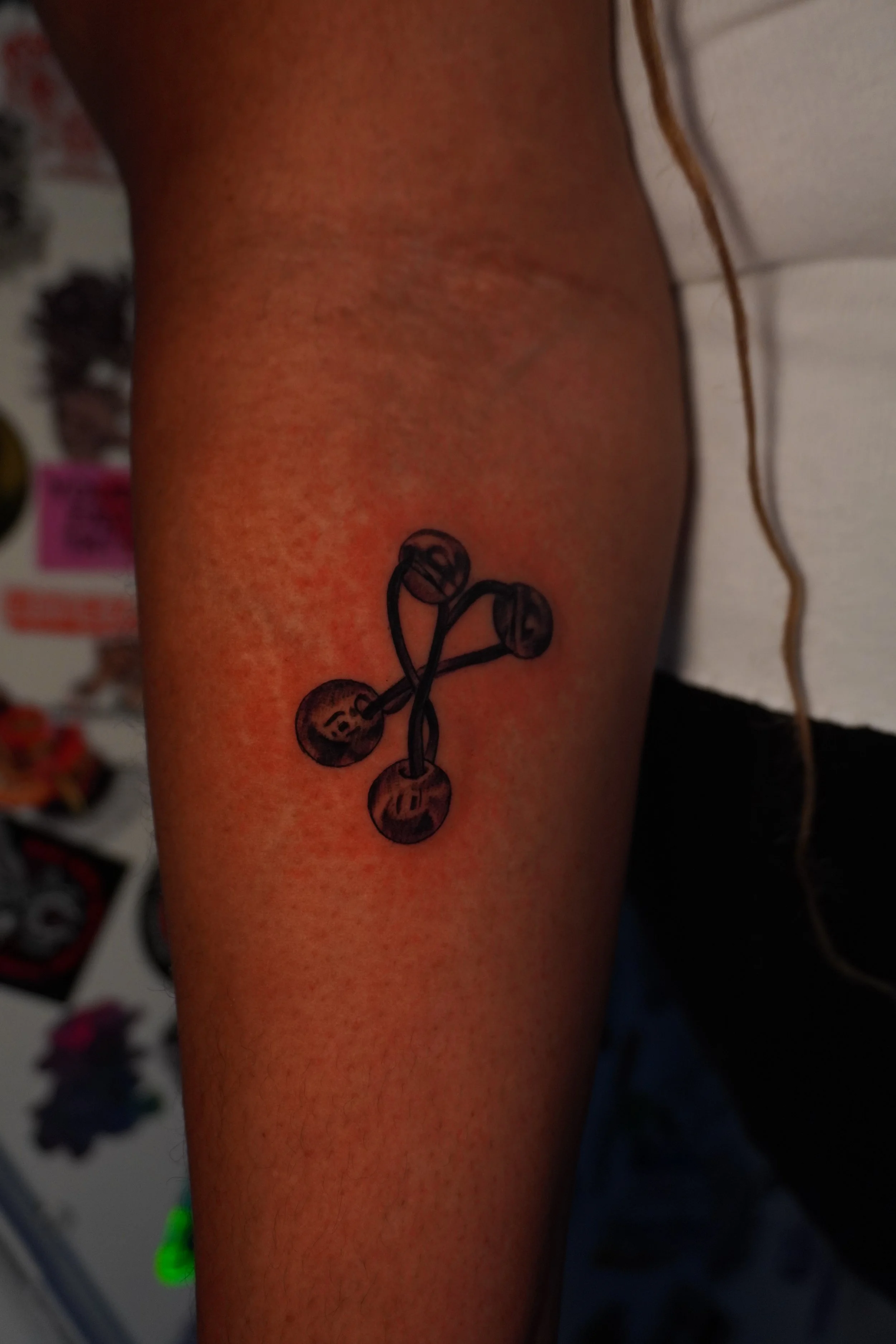 Black and Gray flah tattoo South Philadelphia