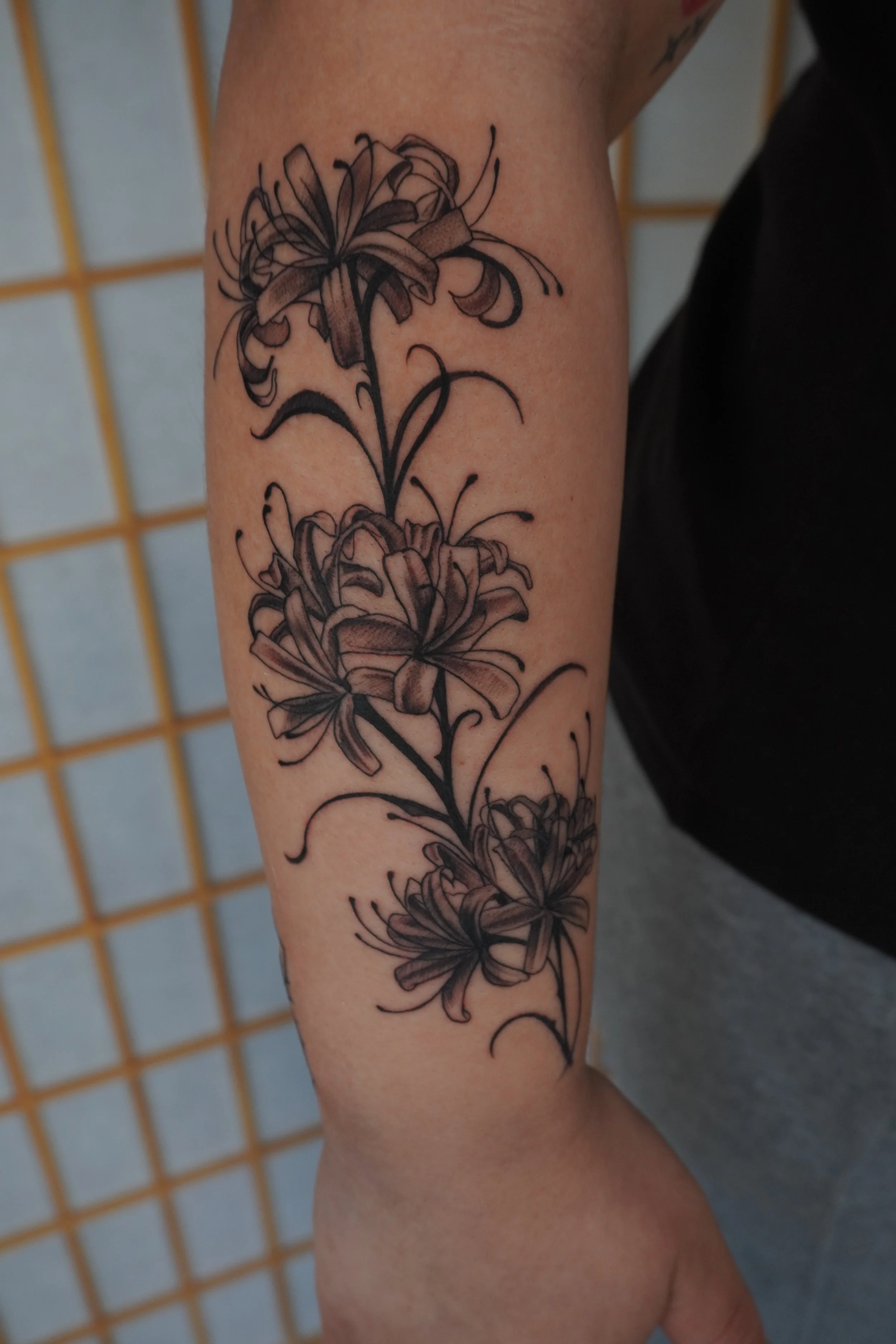 Black and Gray custom tattoo South Philadelphia