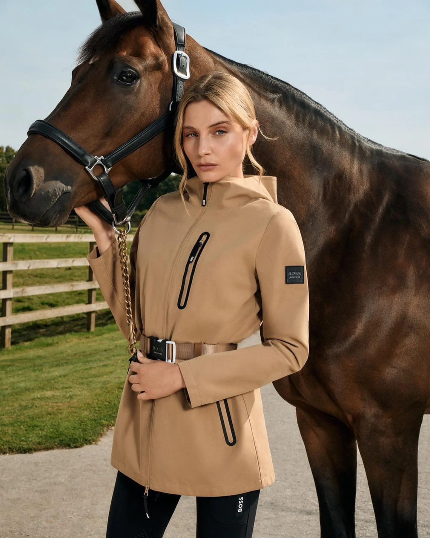 New work for client @boss @boss_equestrian 🐎
Full service creative production @glossemlondon starring the gorgeous @clarissasirica and @matt_harnacke 
Photographer @silviadraz 
Hair stylist @taku_hair 
MUA @michelle_dacillo 
Lighting @freddiestisted