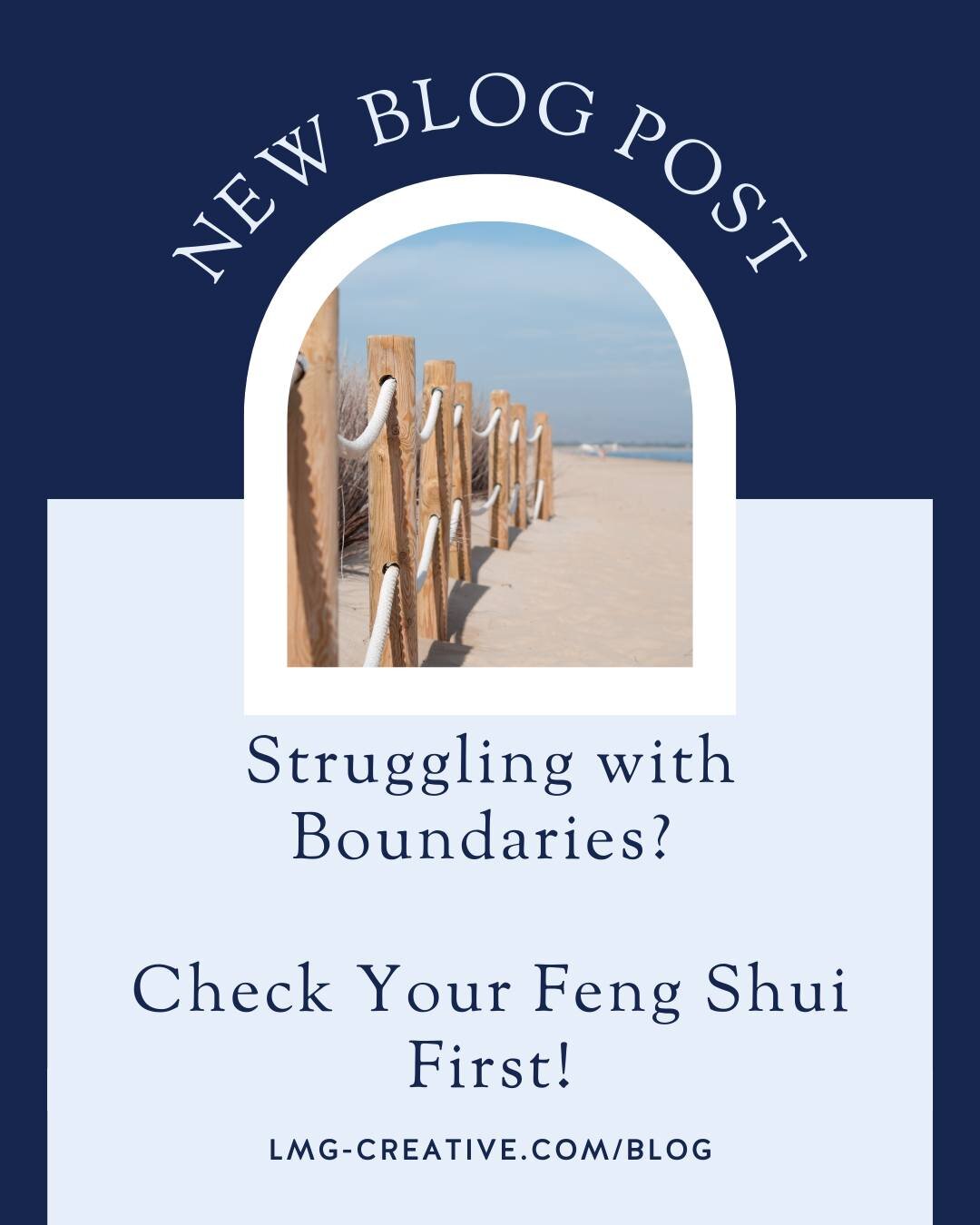 Setting healthy boundaries can be a struggle. 

And your Feng Shui Fairy Godmother's got a few tricks up her sleeve that can set you up for success.

Before you start going into full-blown eye roll mode 🙄, get curious and check your home's Feng Shui