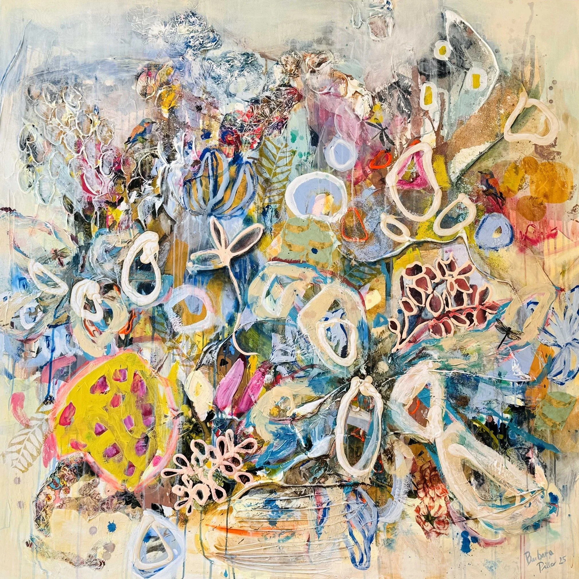 Mein neuestes Kunstwerk &ldquo;A Garden of Firsts&rdquo; ist eine Hommage an den Beginn eines Lebens &ndash; an die Geburt eines Kindes und die tiefe, allumfassende Liebe, die damit erwacht. Es zeigt einen geheimen Garten, in dem die ersten Bl&uuml;t