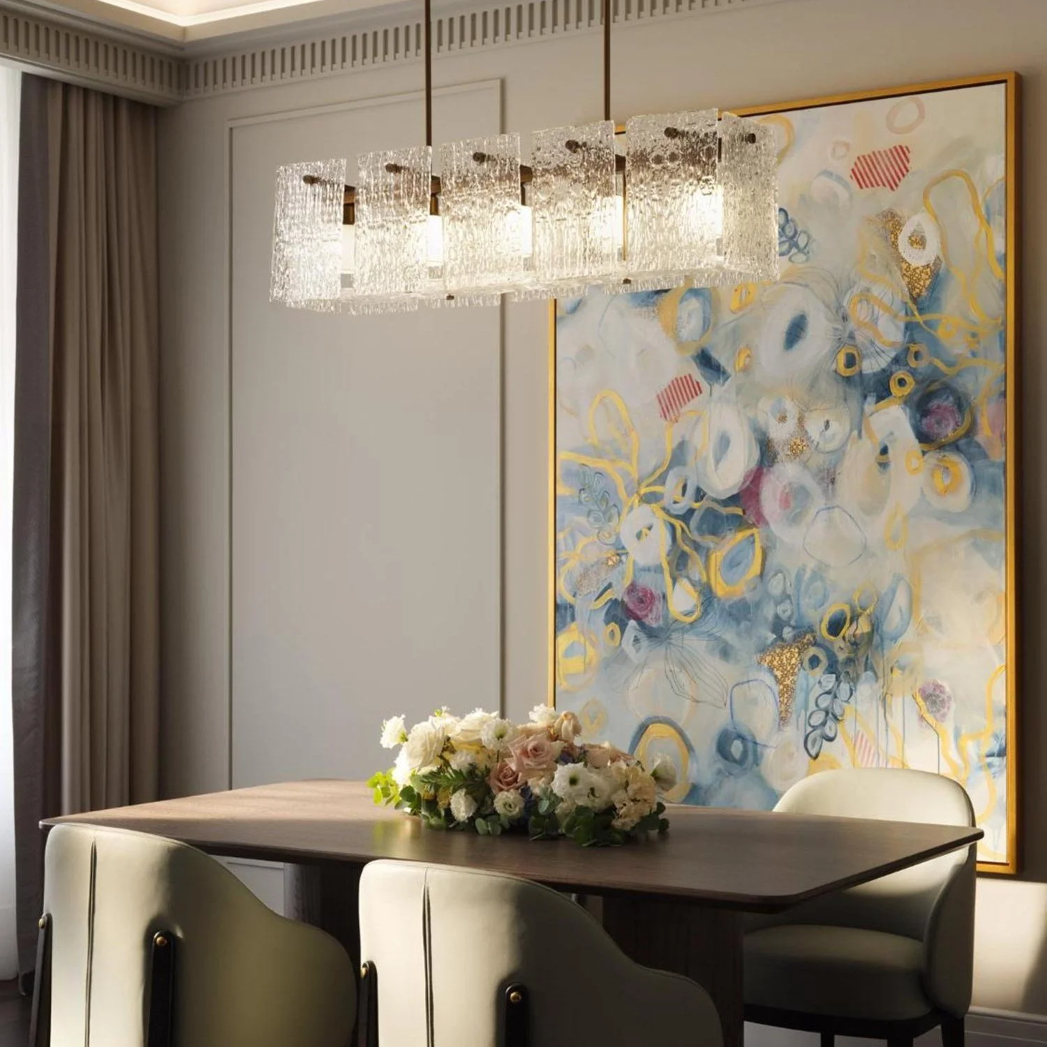Meine Arbeiten im Dialog mit Raum, Licht und Atmosph&auml;re &ndash; ein Projekt, das mir besonders viel bedeutet.
Ich hatte die Ehre, das neu er&ouml;ffnete Mandarin Oriental Vienna @mo_vienna  mit meinen Kunstwerken auszustatten.
In meinen Arbeiten