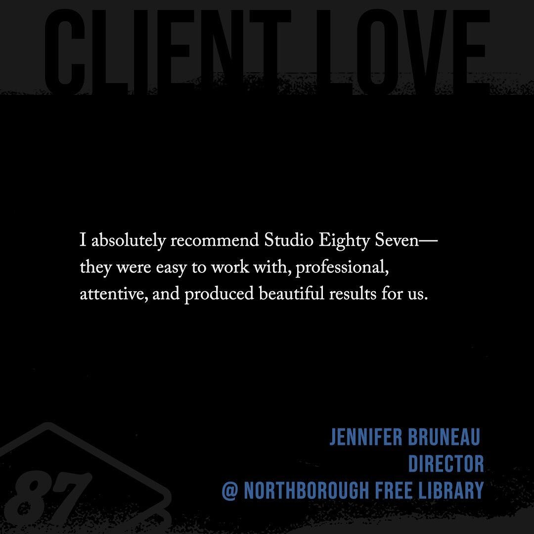 Such a pleasure working with people who work in spaces and places you love. Libraries forever! In our next life, we&rsquo;ll be librarians. 📚 💛

#clientlove #testimonial #brandingclient #logoclient #branding #logodesign #librarybranding #booklover 