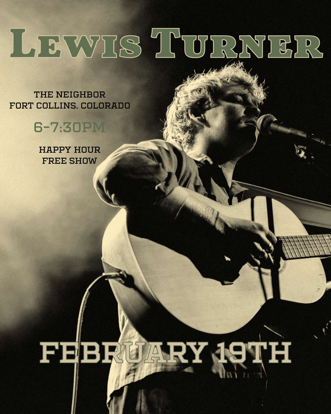 2/19 - Happy Hour Show at The Neighbor - Fort Collins, CO