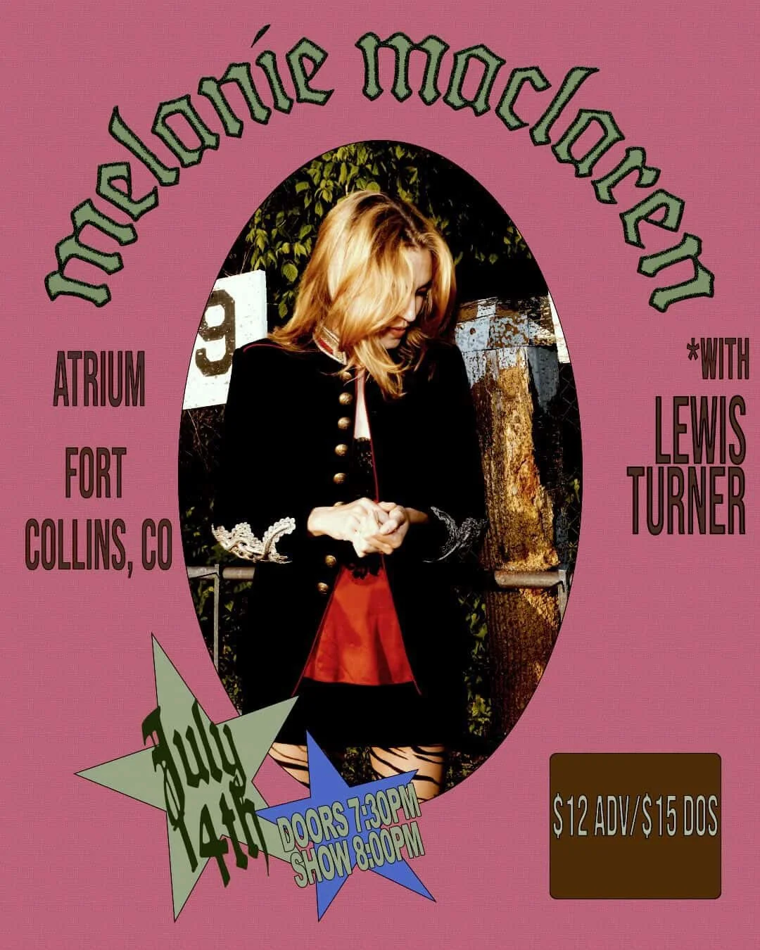 Fort Collins, CO - The Atrium (supporting MelAnie Maclaren)